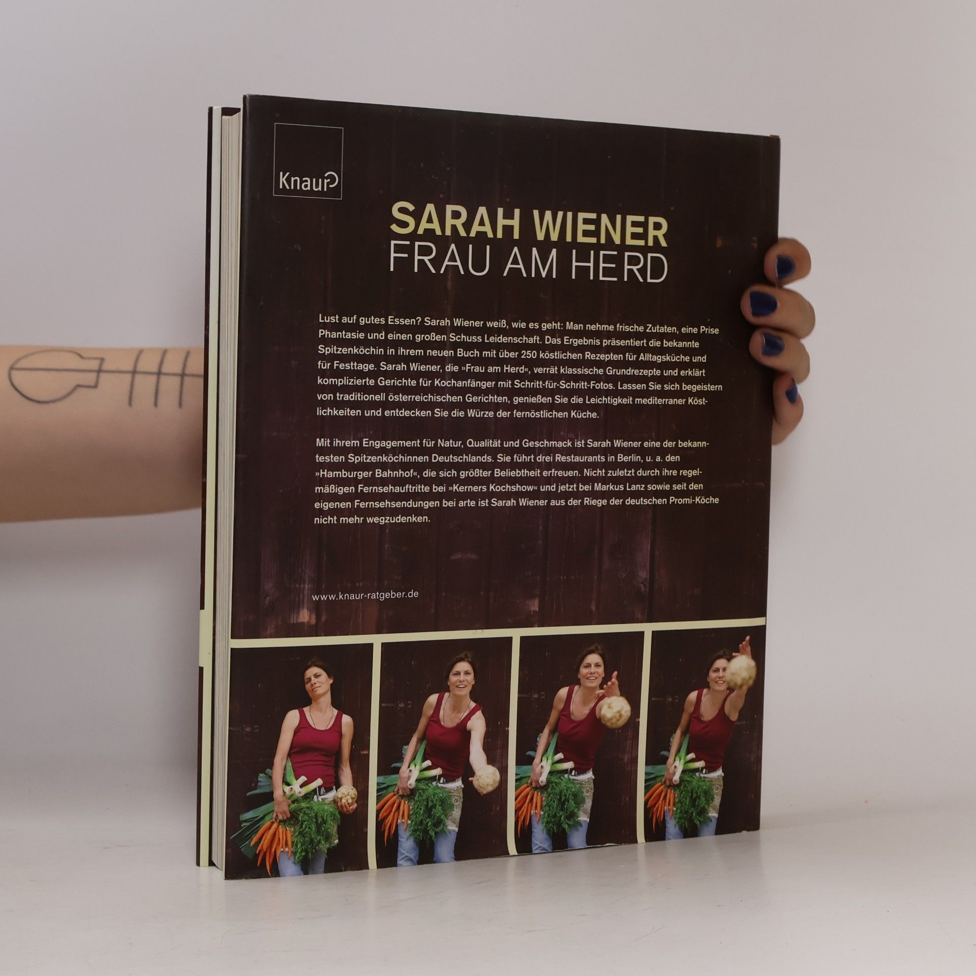 Sarah Wiener Frau am Herd