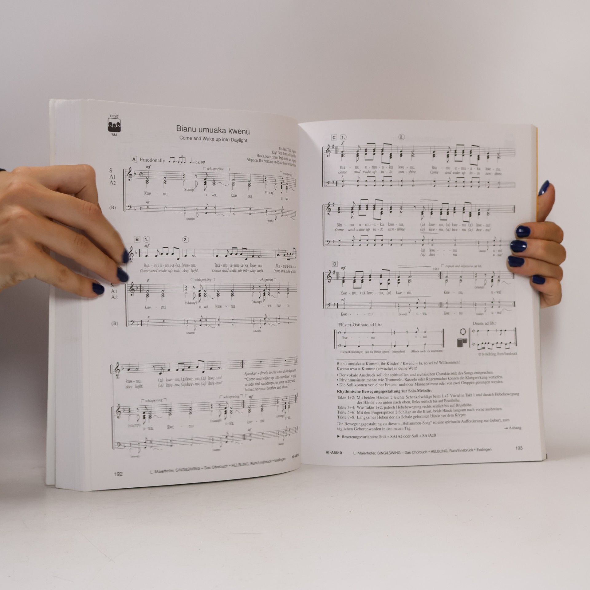 Lorenz Maierhofer Sing & swing. Das Chorbuch
