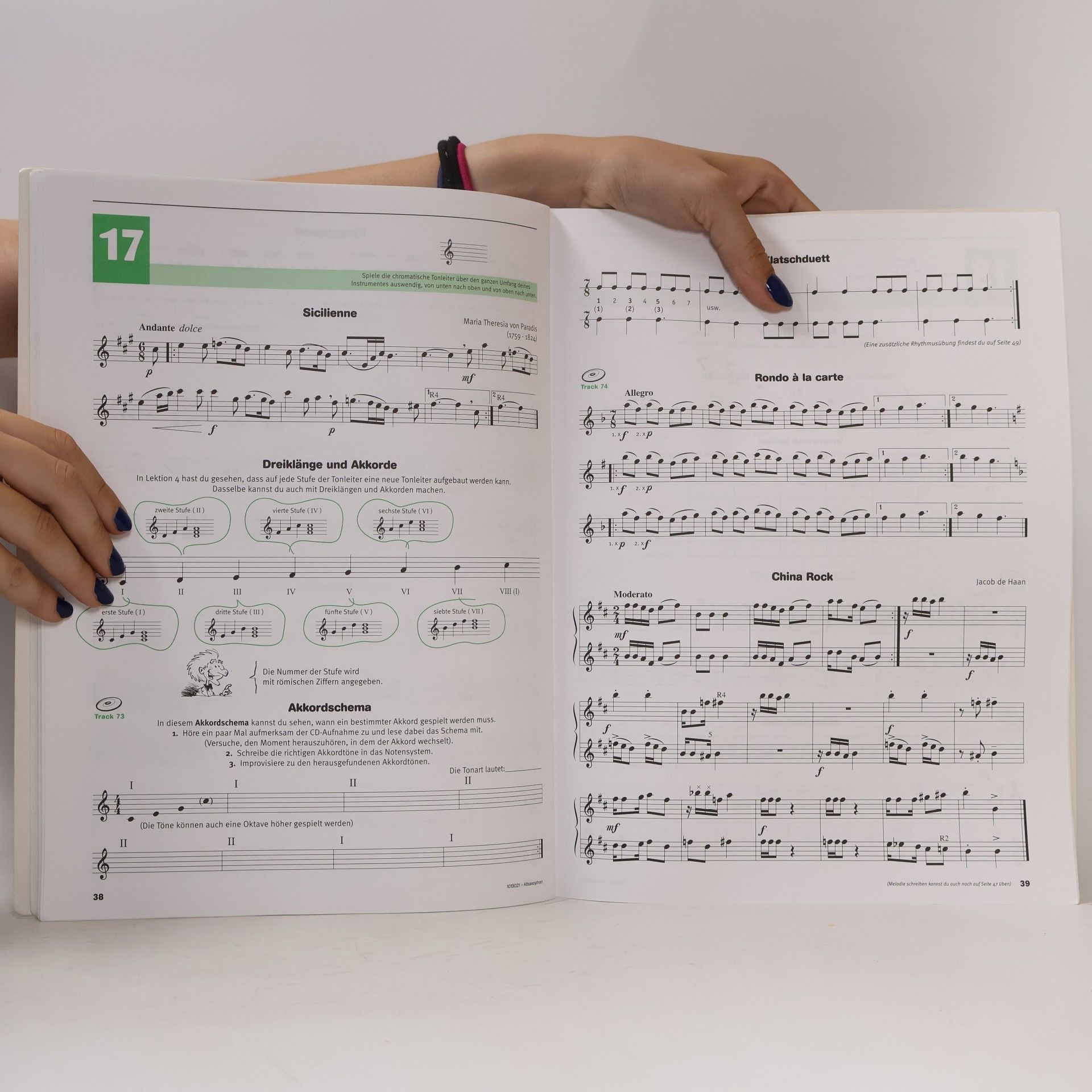 Michiel Oldenkamp Saxophone - 3: Hören, Lesen & Spielen, Schule für Altsaxophon - m. Audio-CD