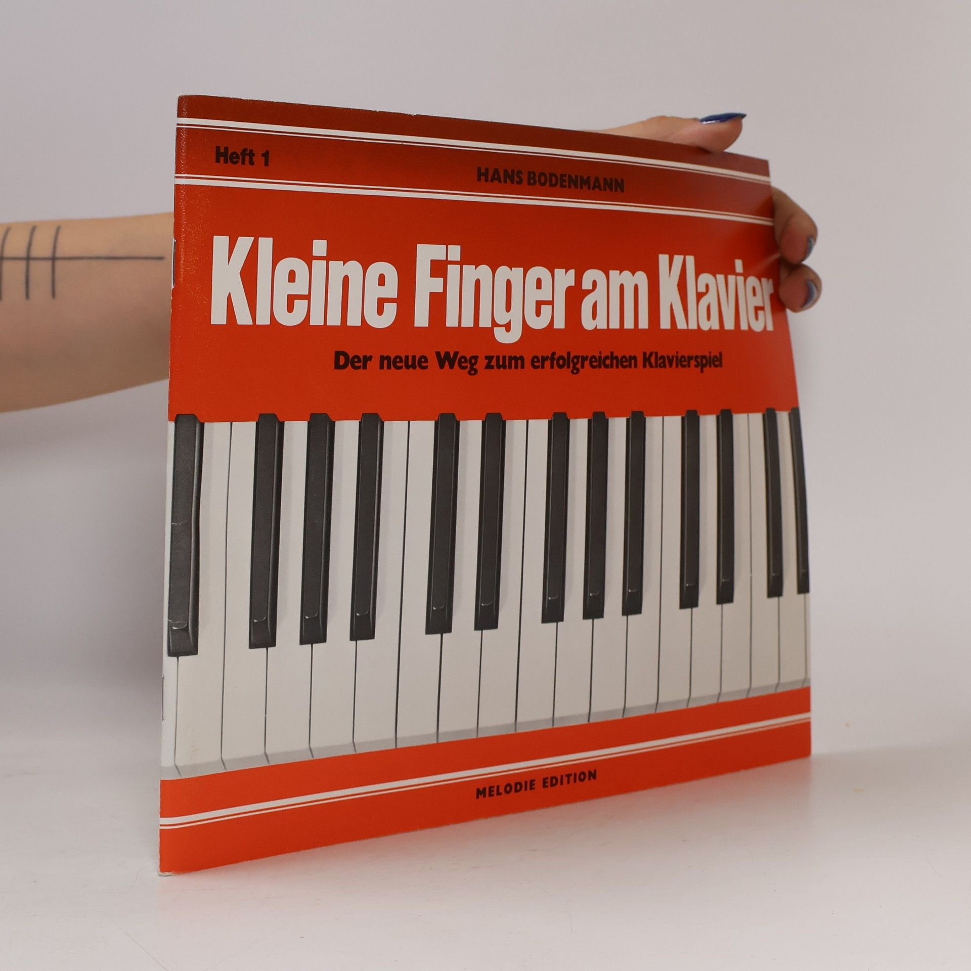 Hans Bodenmann Kleine Finger am Klavier