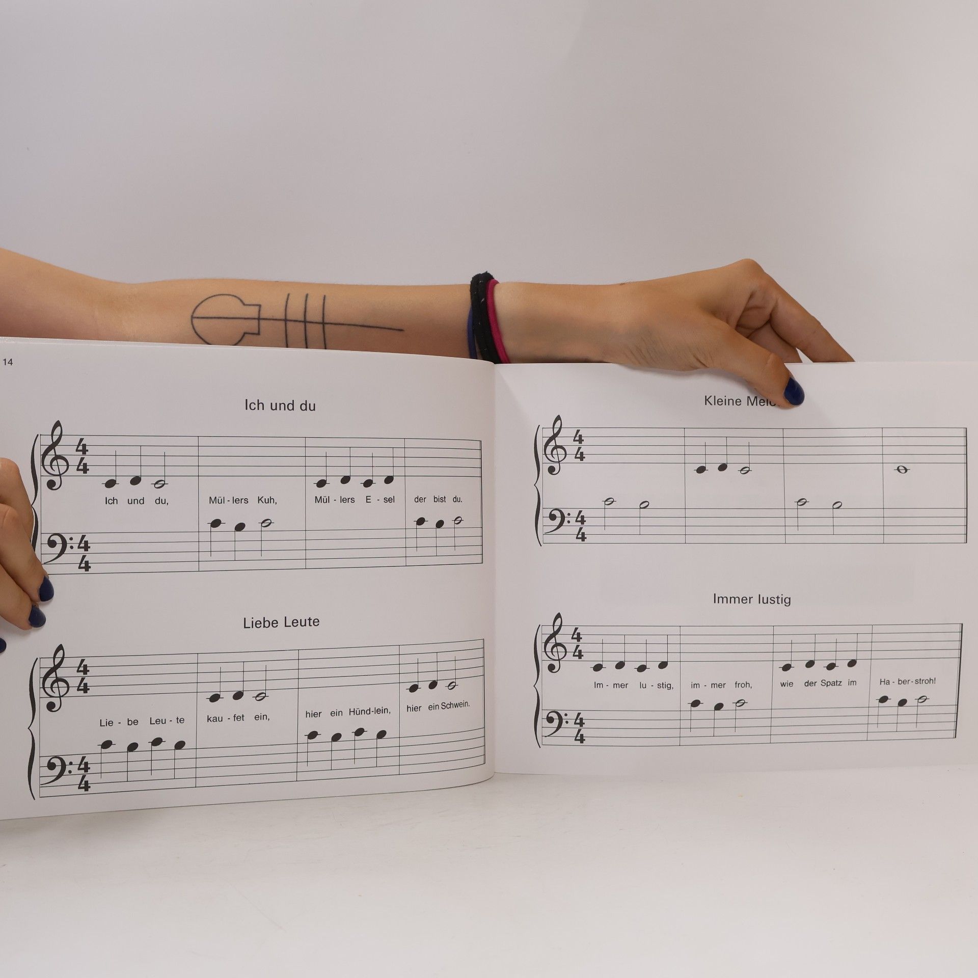 Hans Bodenmann Kleine Finger am Klavier