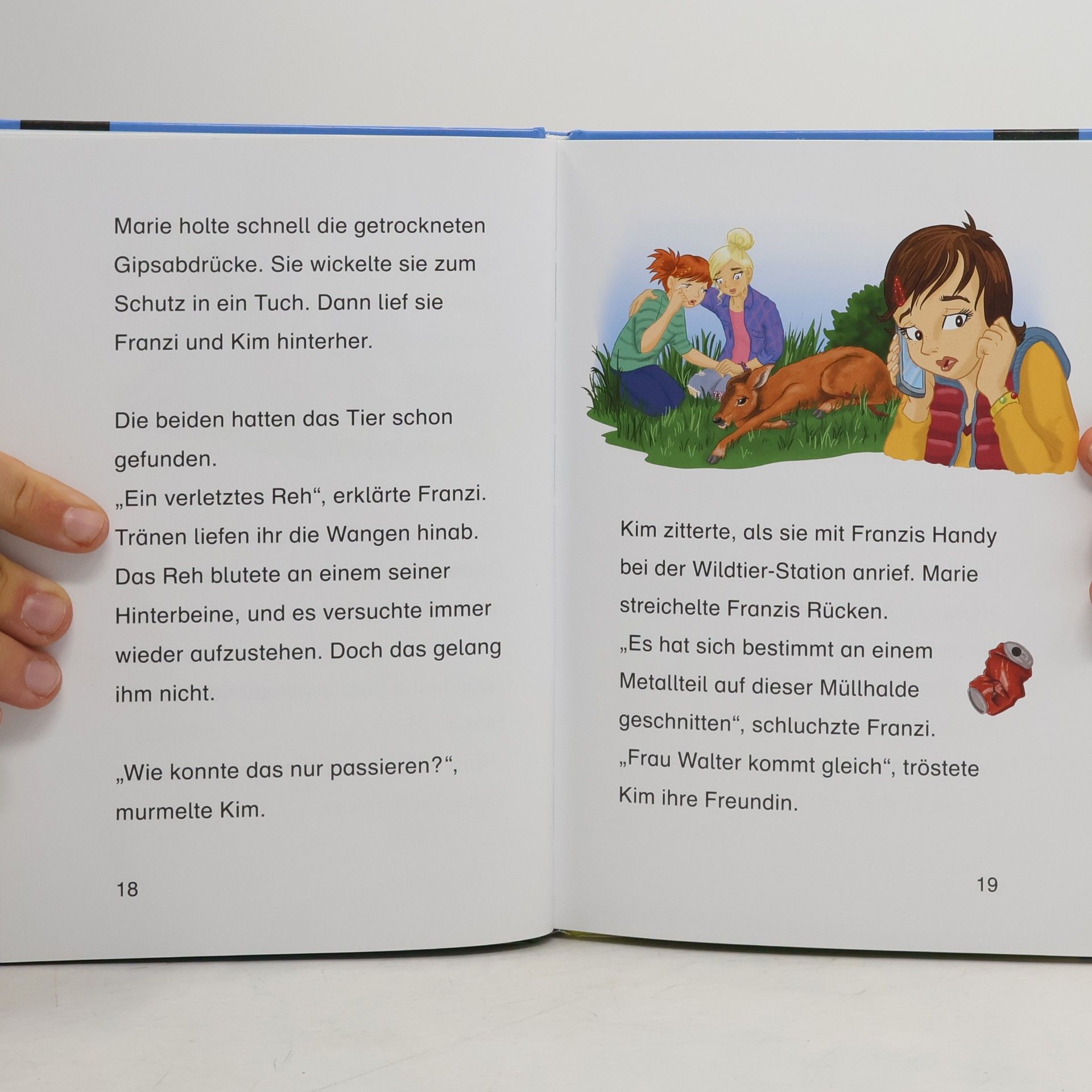 Jule Ambach Die drei !!!, Bücherhelden 2. Klasse, Rehkitz in Gefahr