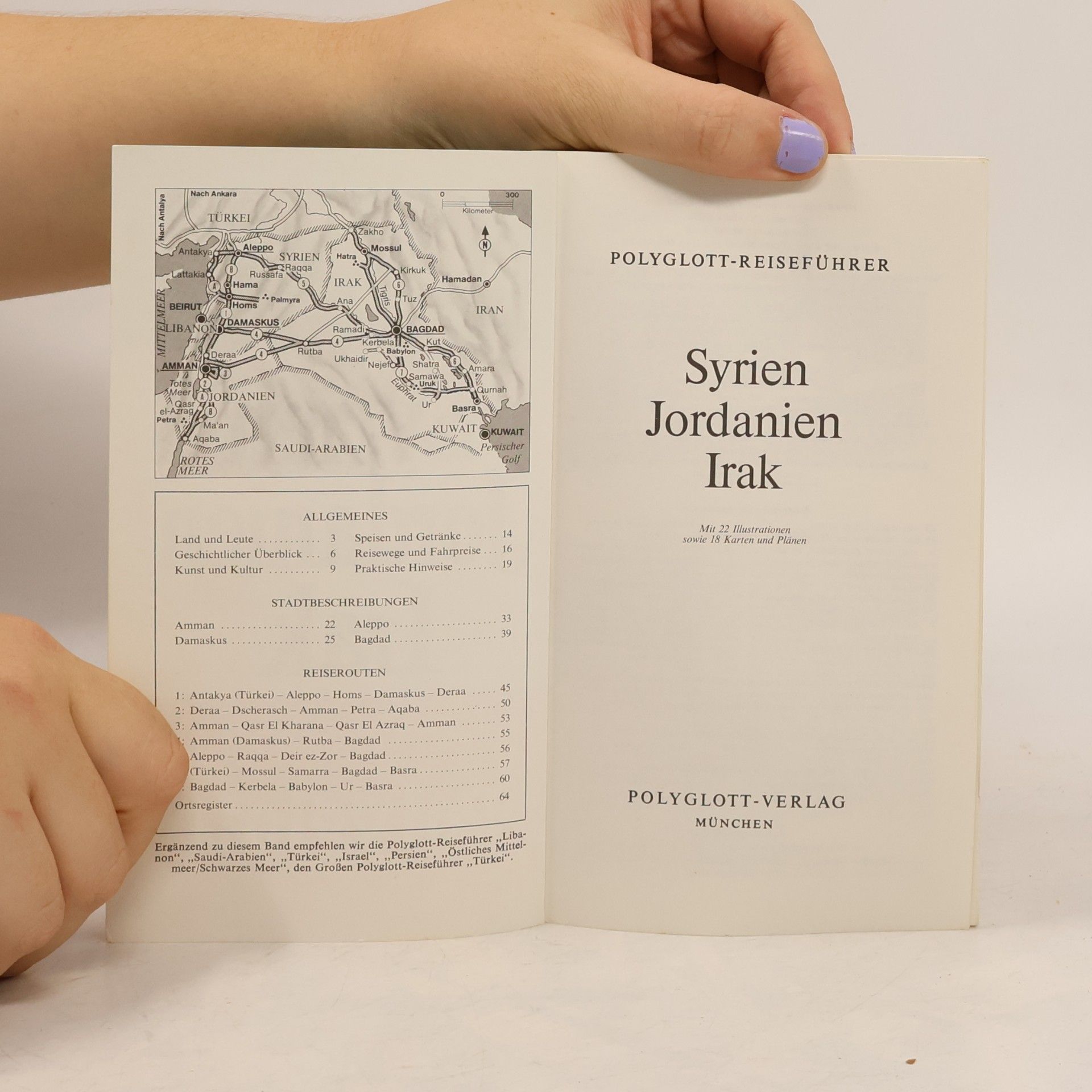 Various authors Reiseführer. Syrien, Jordanien, Libanon