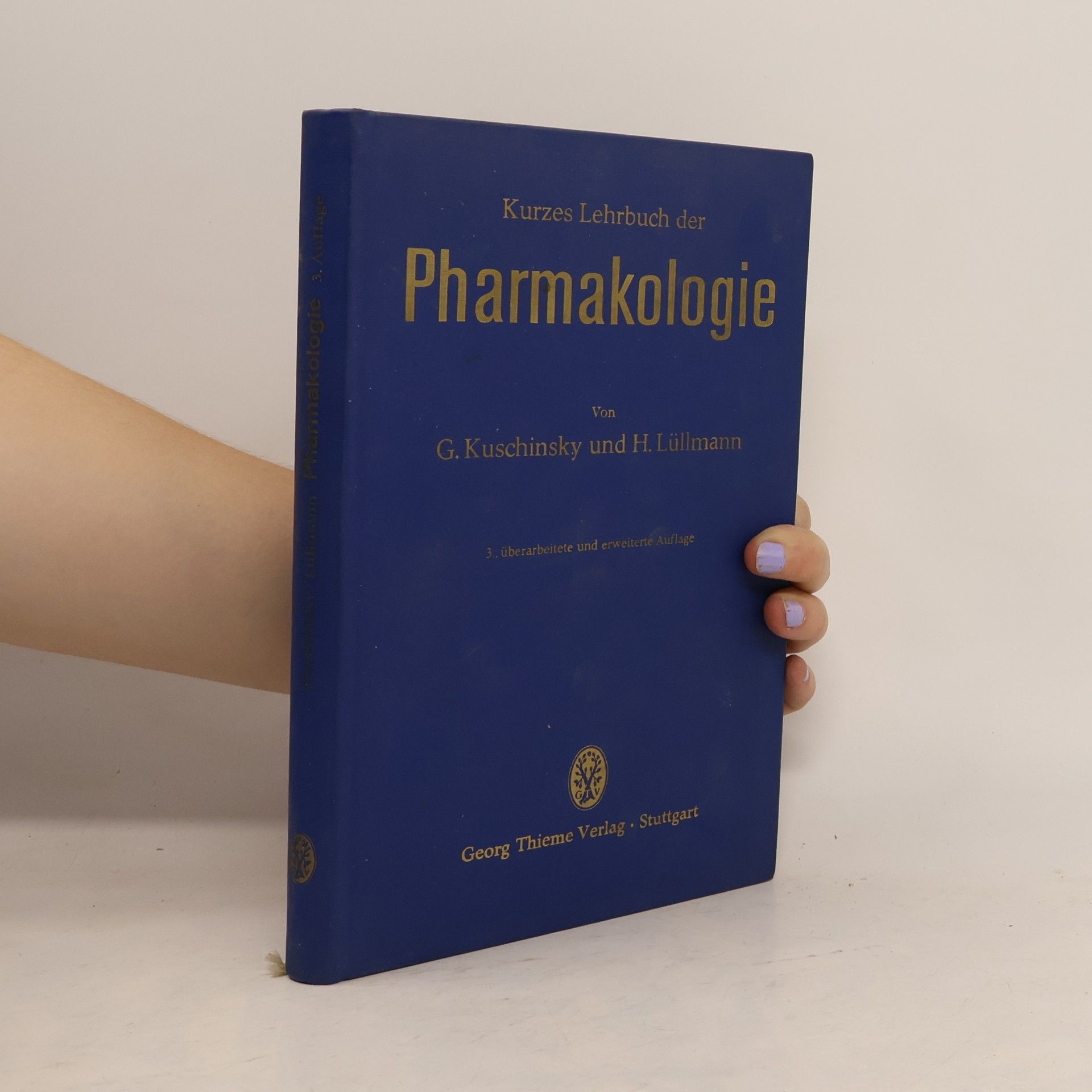 H. Lüllmann  Kurzes Lehrbuch der Pharmakologie