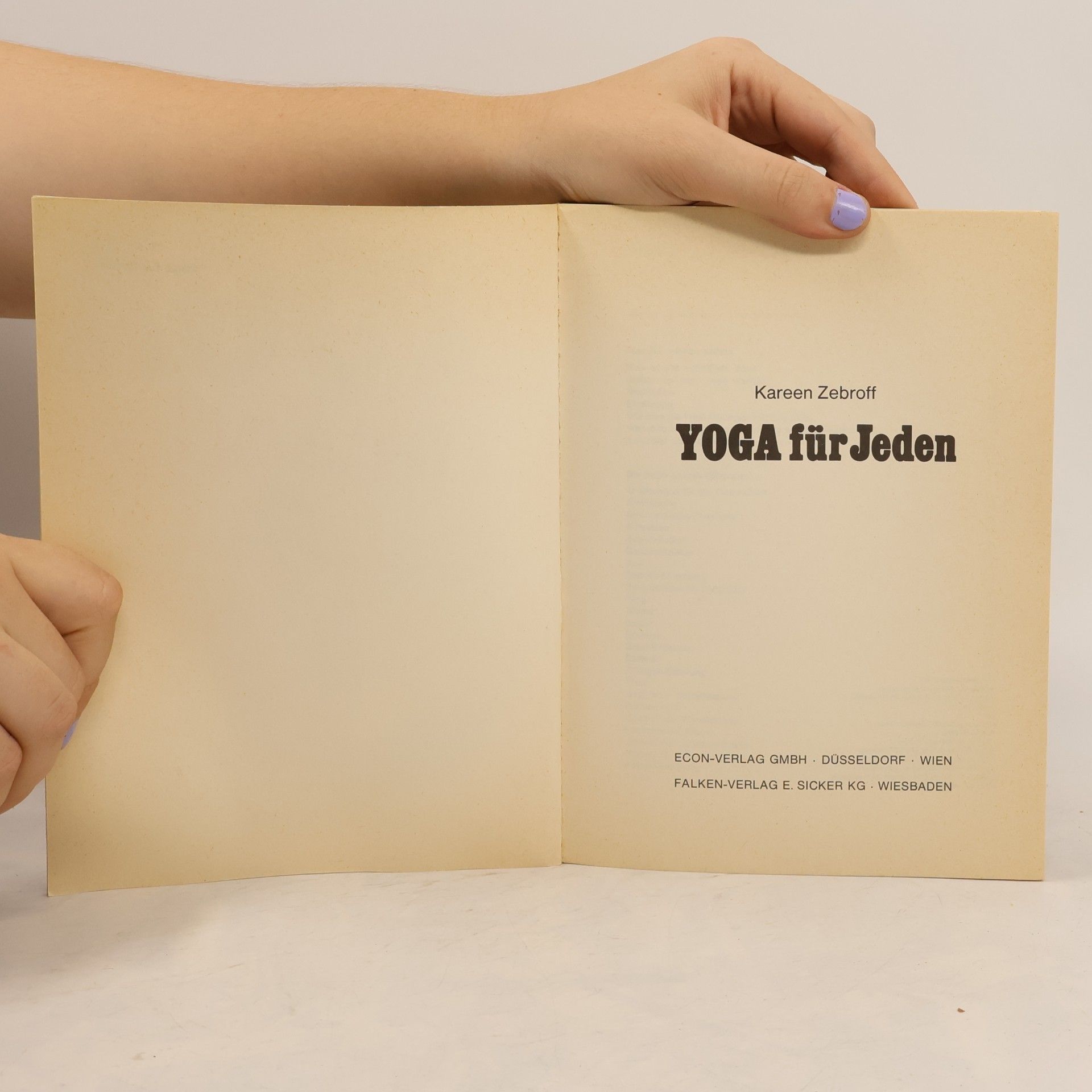 Kareen Zebroff Yoga für Mütter und Kinder