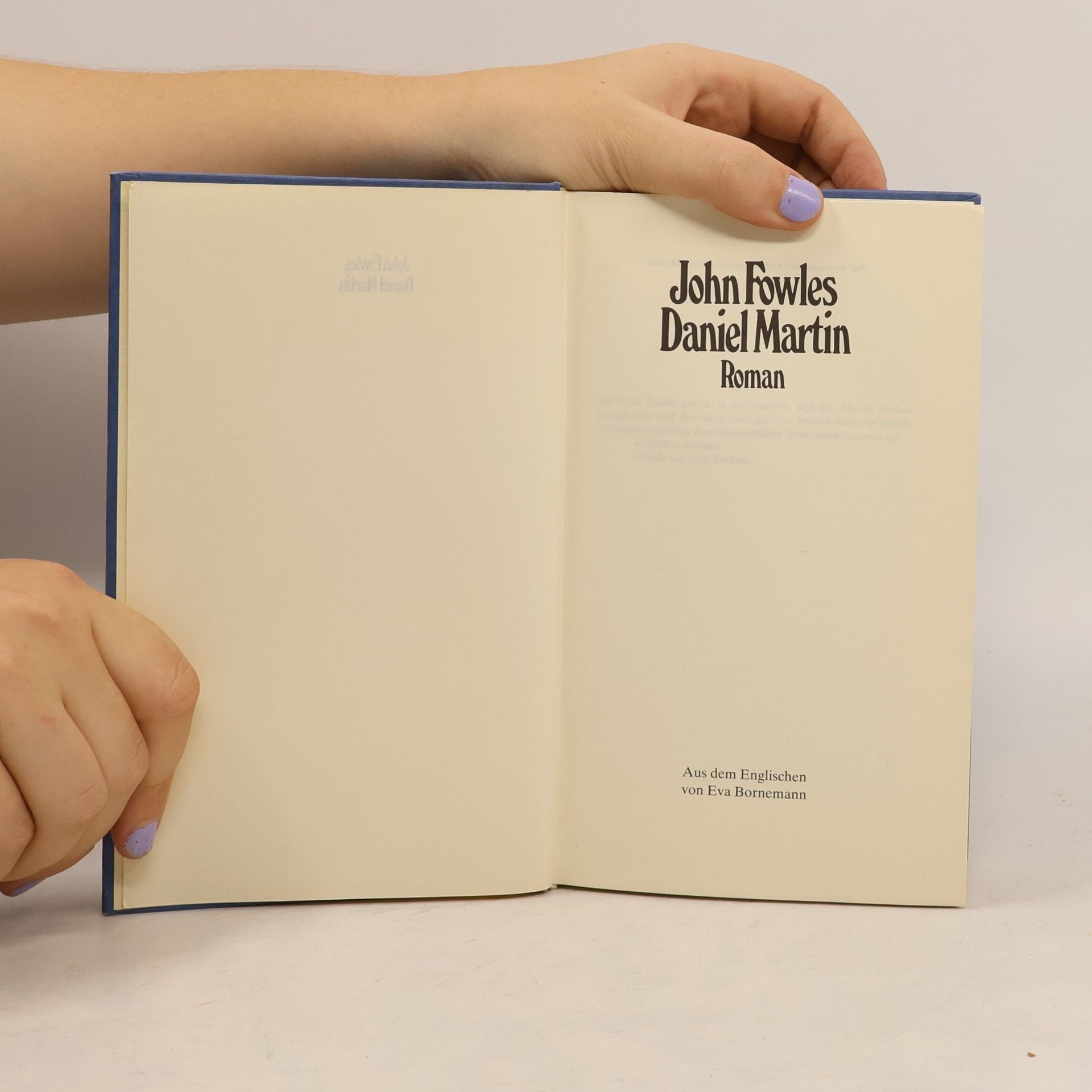 John Fowles Daniel Martin