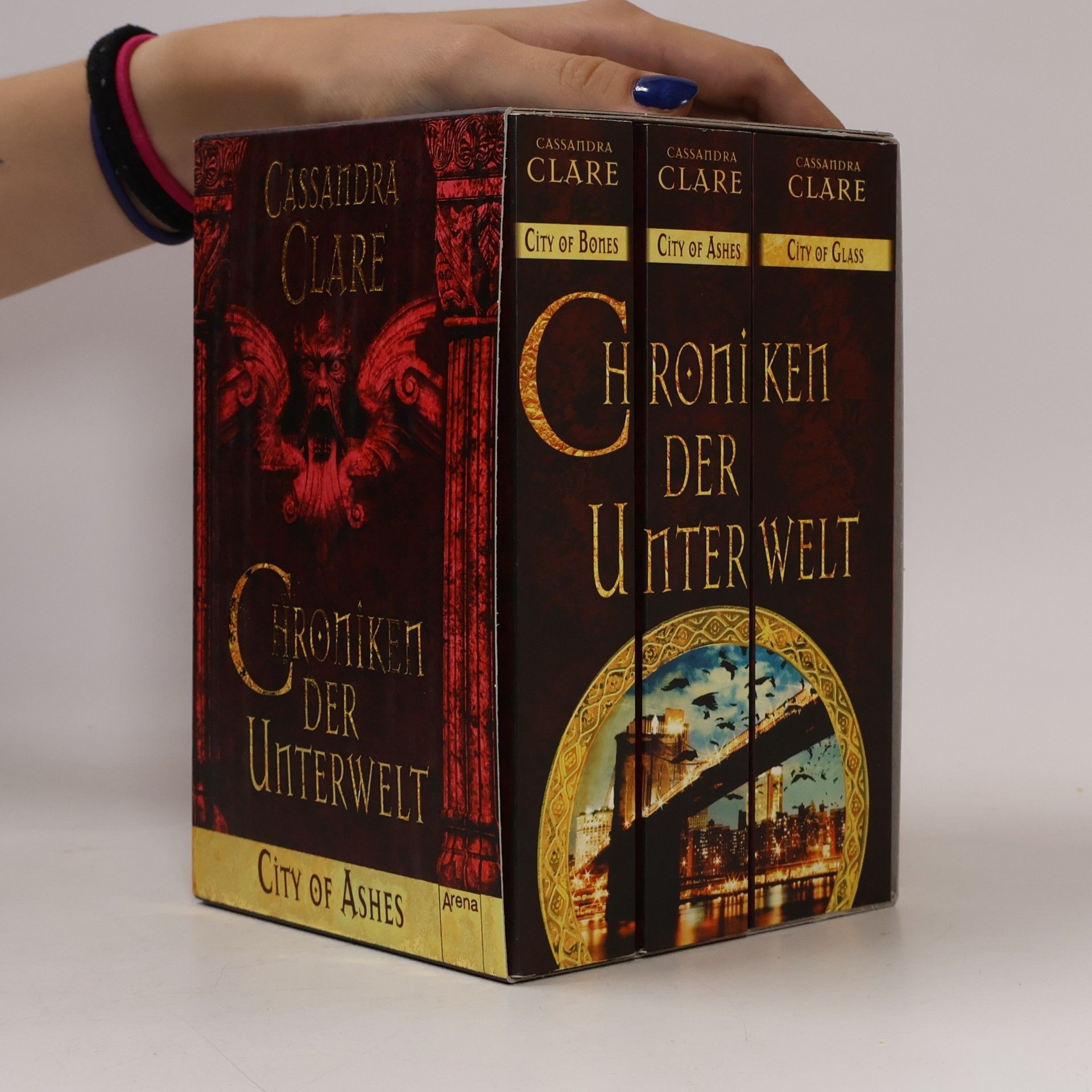 Cassandra Clare Chroniken der Unterwelt 1-3