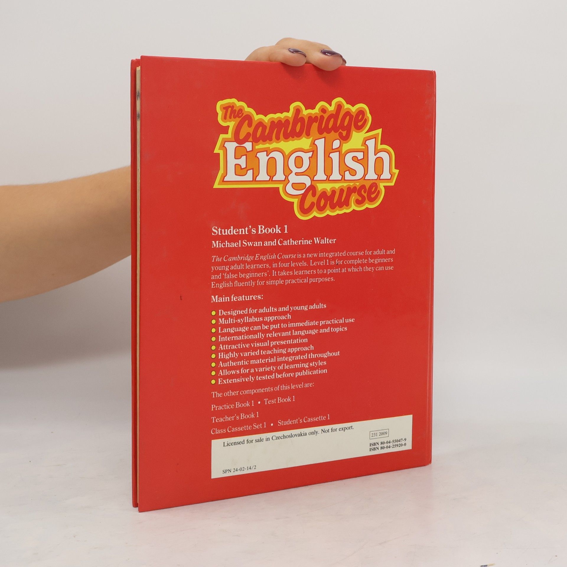 Catherine Walter The Cambridge English Course. Student's Book 1