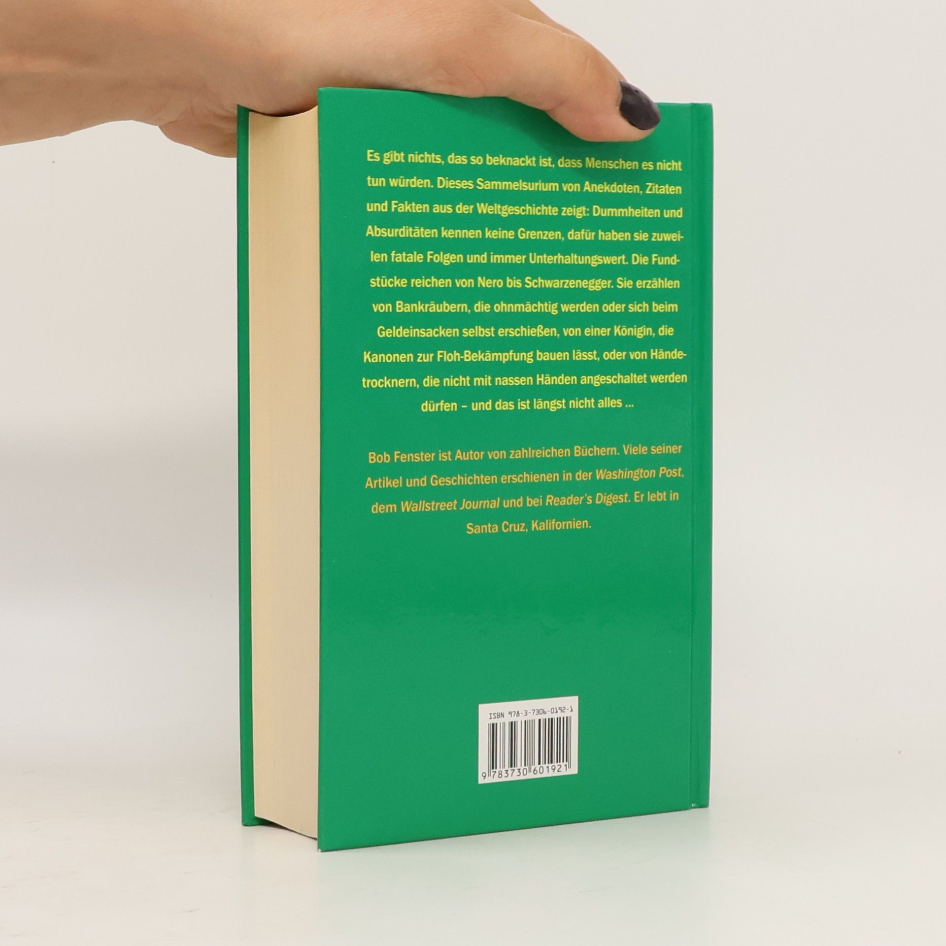 Bob Fenster Das große Buch der menschlichen Dummheiten