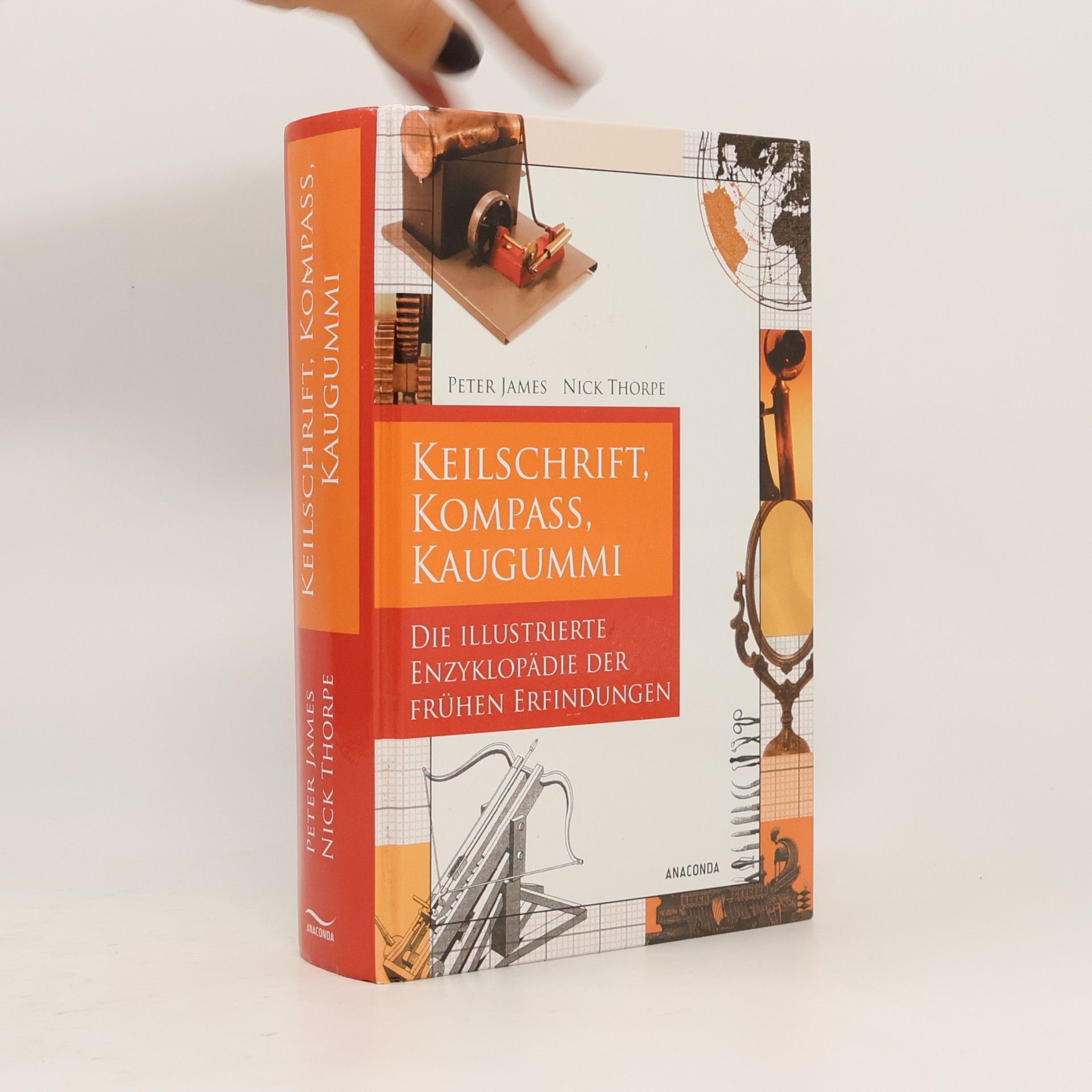 Peter James Keilschrift, Kompaß, Kaugummi