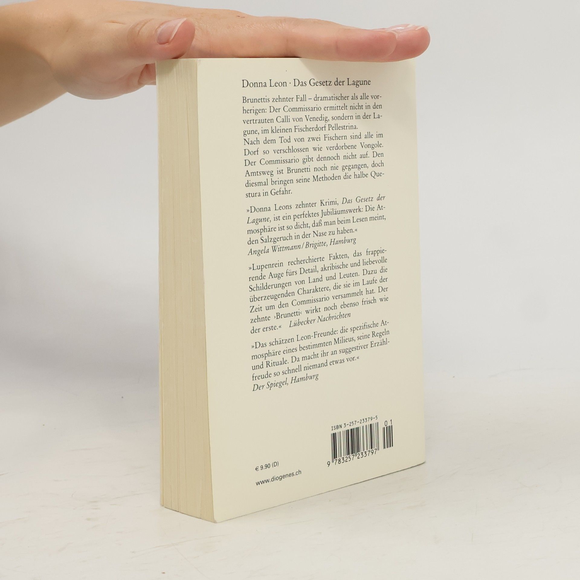 Donna Leon Das Gesetz der Lagune