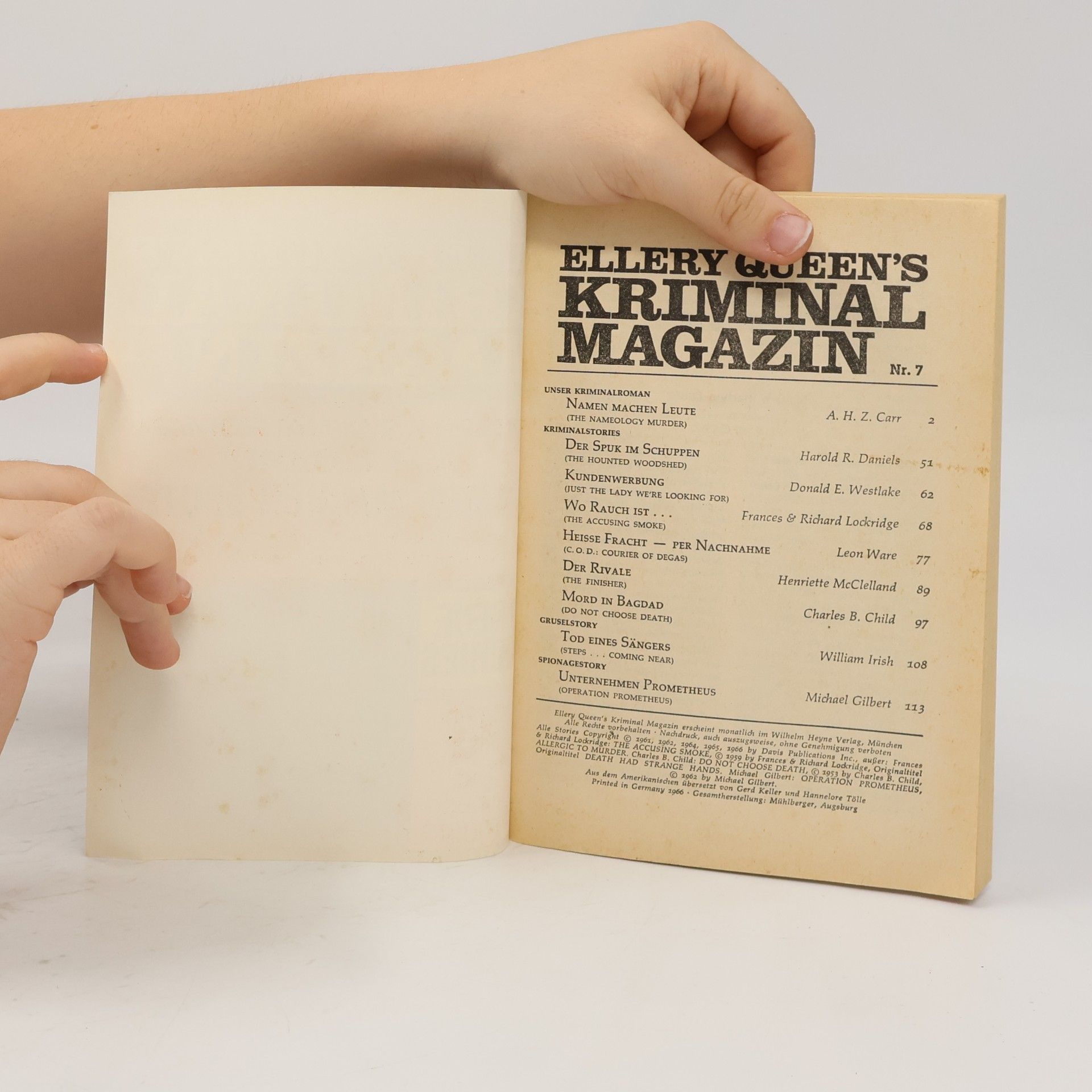 kolektiv Ellery Queen´s Kriminal Magazin 7