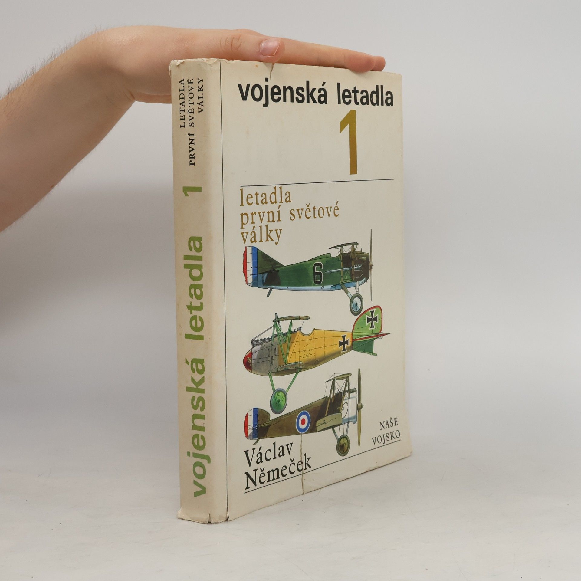 Václav Němeček Vojenská letadla 1. Letadla první světové války