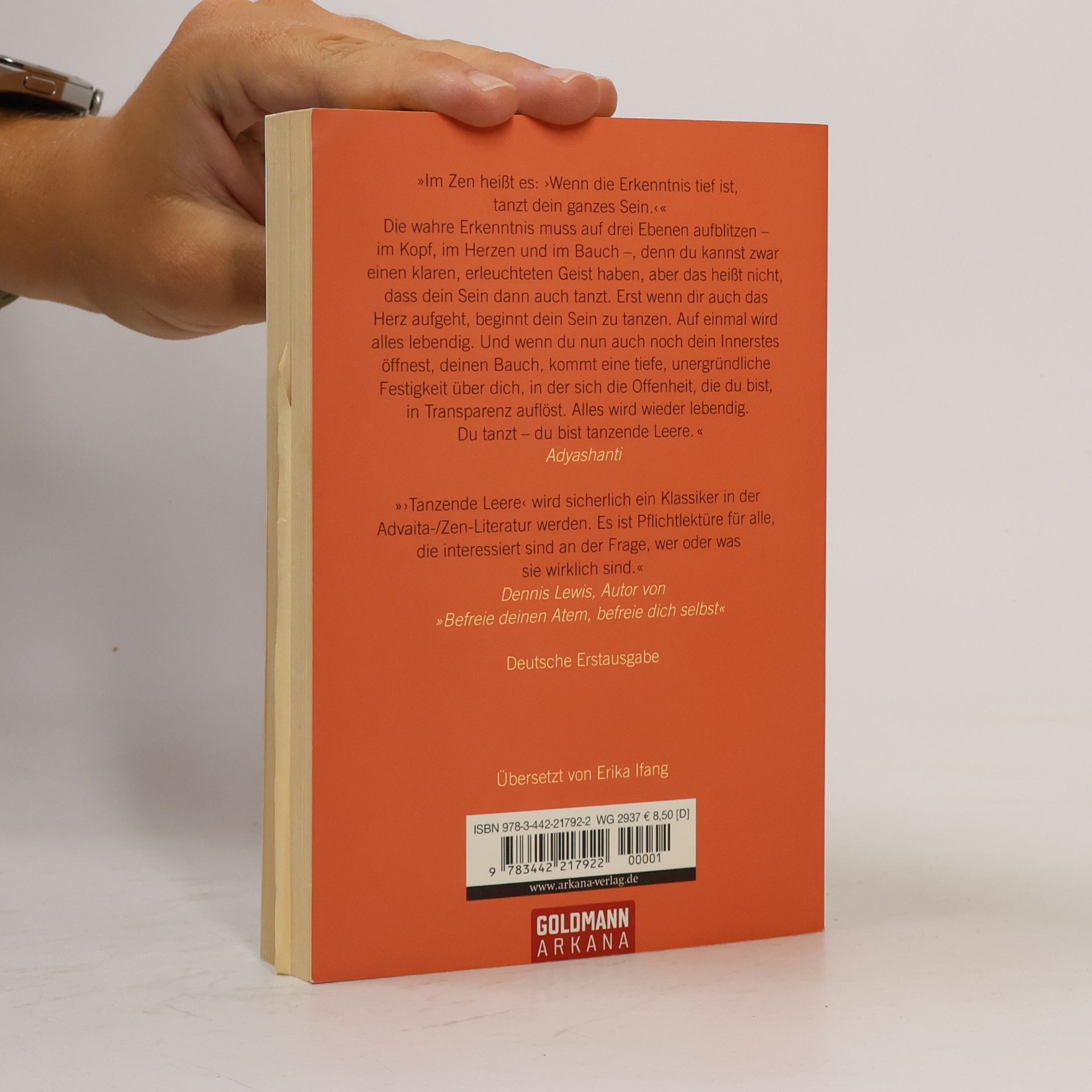 Adyashanti Tanzende Leere. Erleuchtung für Herz, Bauch und Kopf