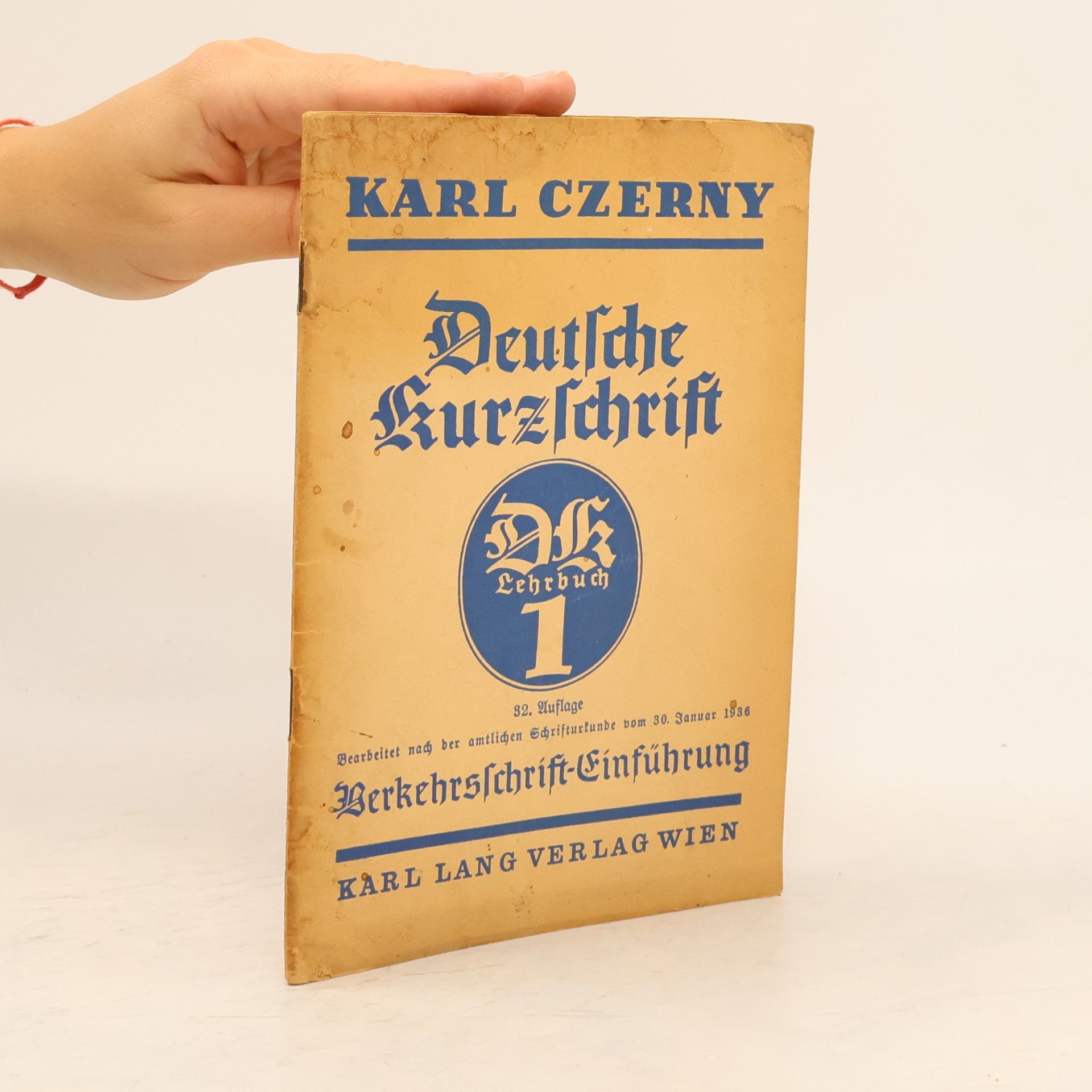 Deutsche Kurzschrift 1