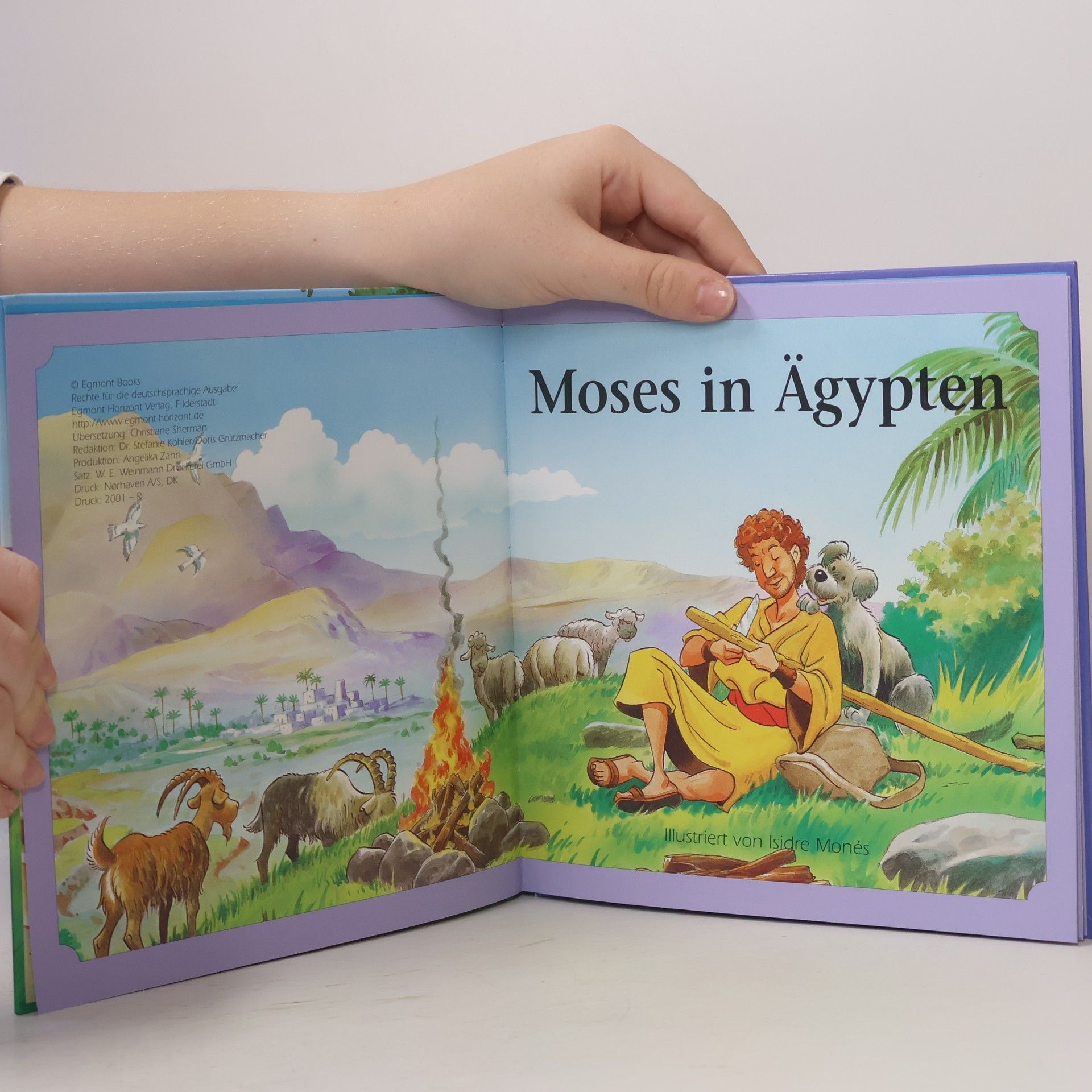 Christiane Sherman Moses in Ägypten