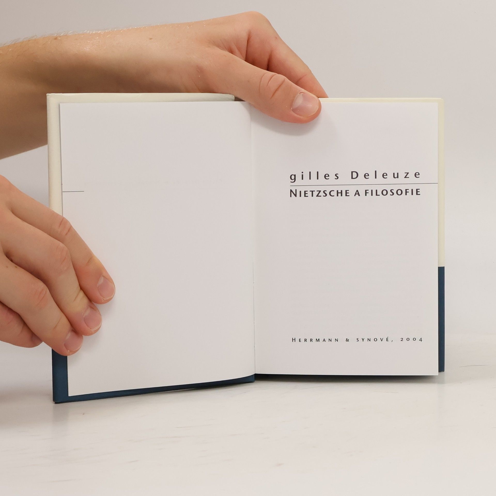 Gilles Deleuze Nietzsche a filosofie