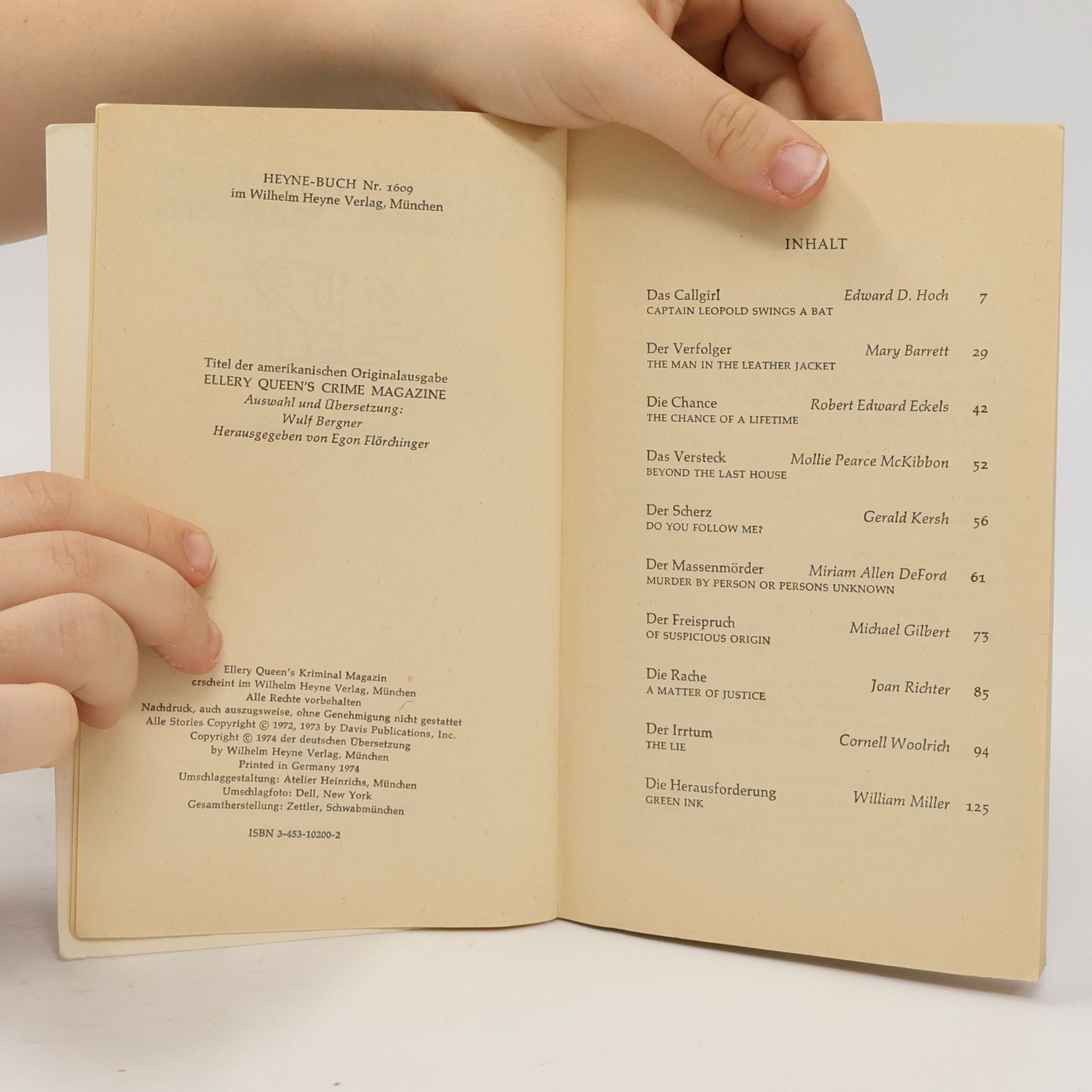 Ellery Queen Ellery Queen's Kriminalmagazin