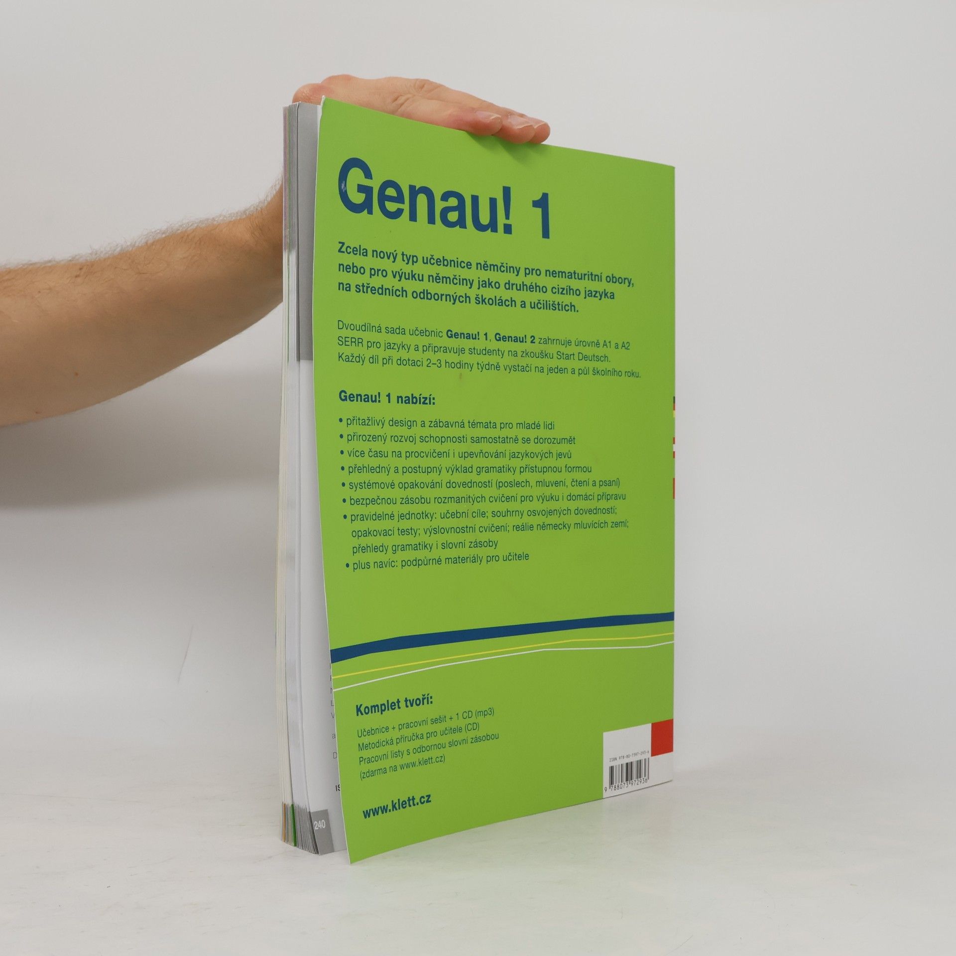 Autorenkollektiv Genau! 1. Němčina pro střední odborné školy a učiliště: učebnice a pracovní sešit