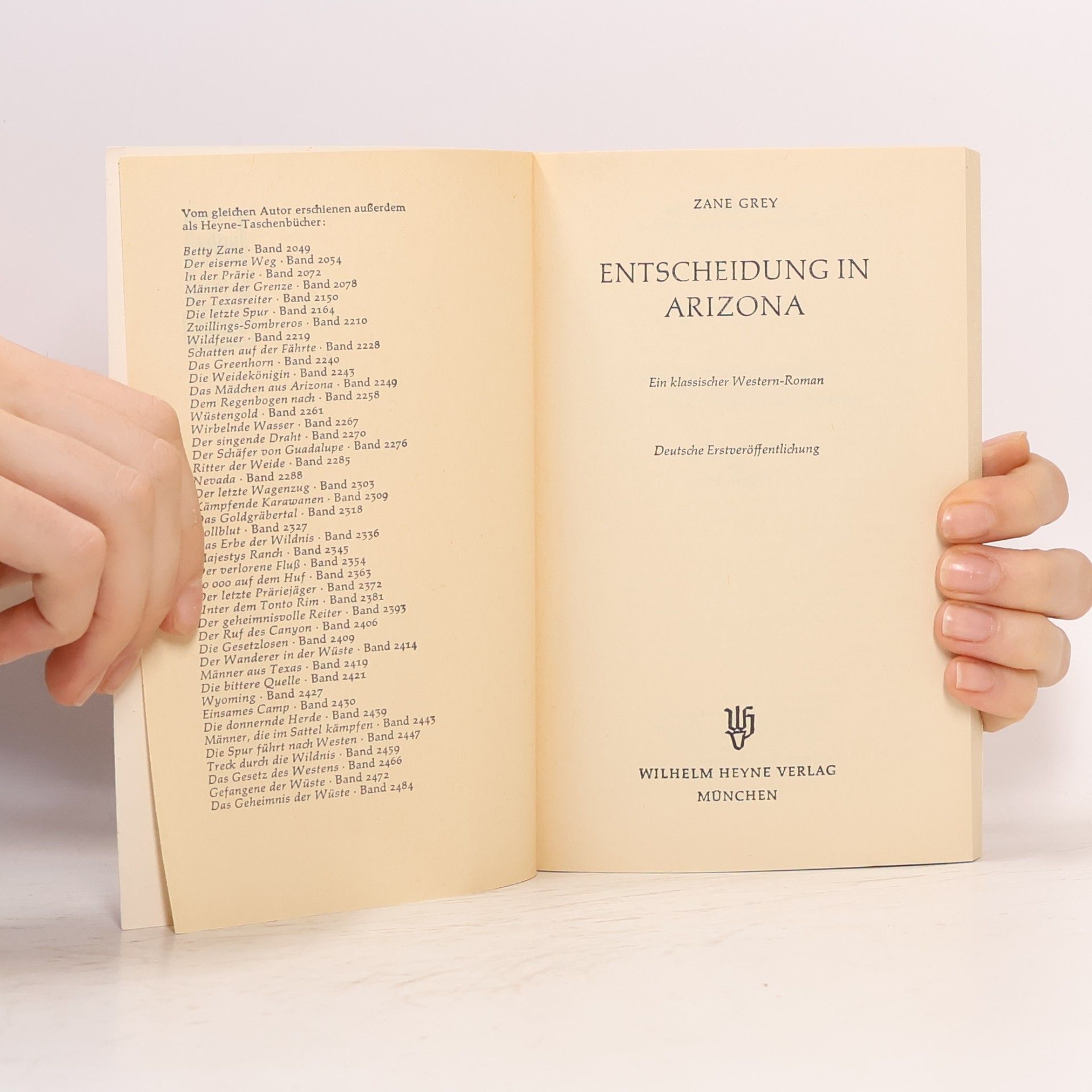 Zane Grey Western Classics - 2496: Entscheidung in Arizona