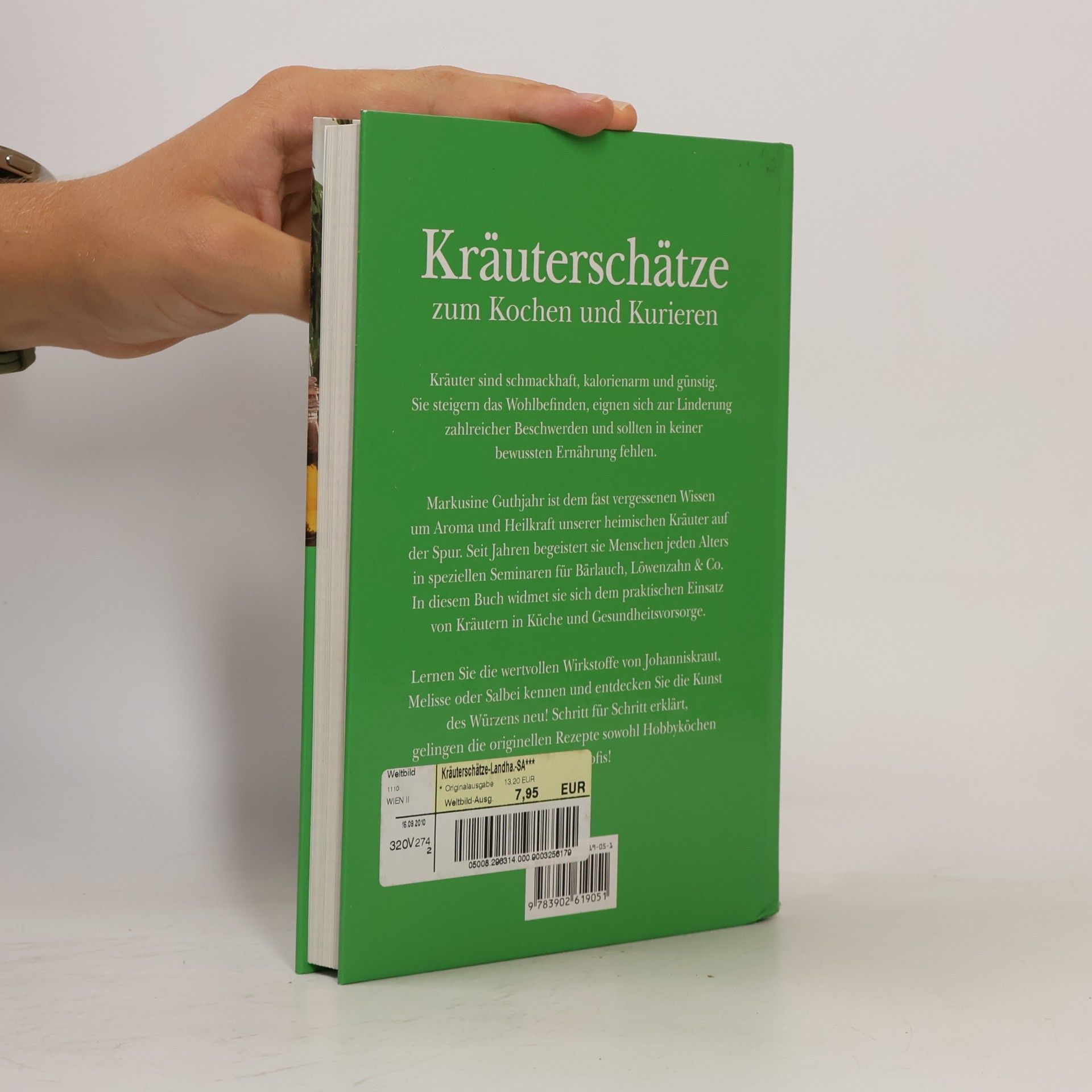 Markusine Guthjahr Kräuterschätze zum Kochen und Kurieren