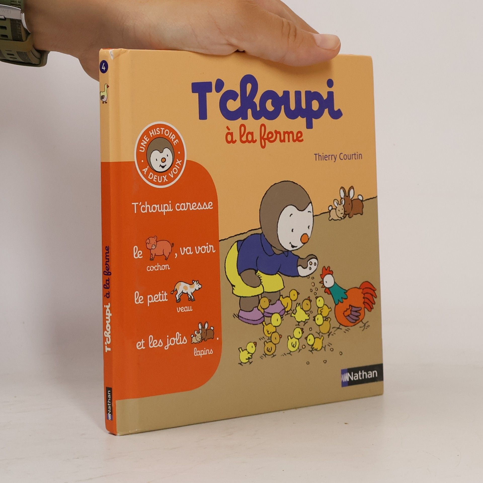 Thierry Courtin T'choupi à la ferme