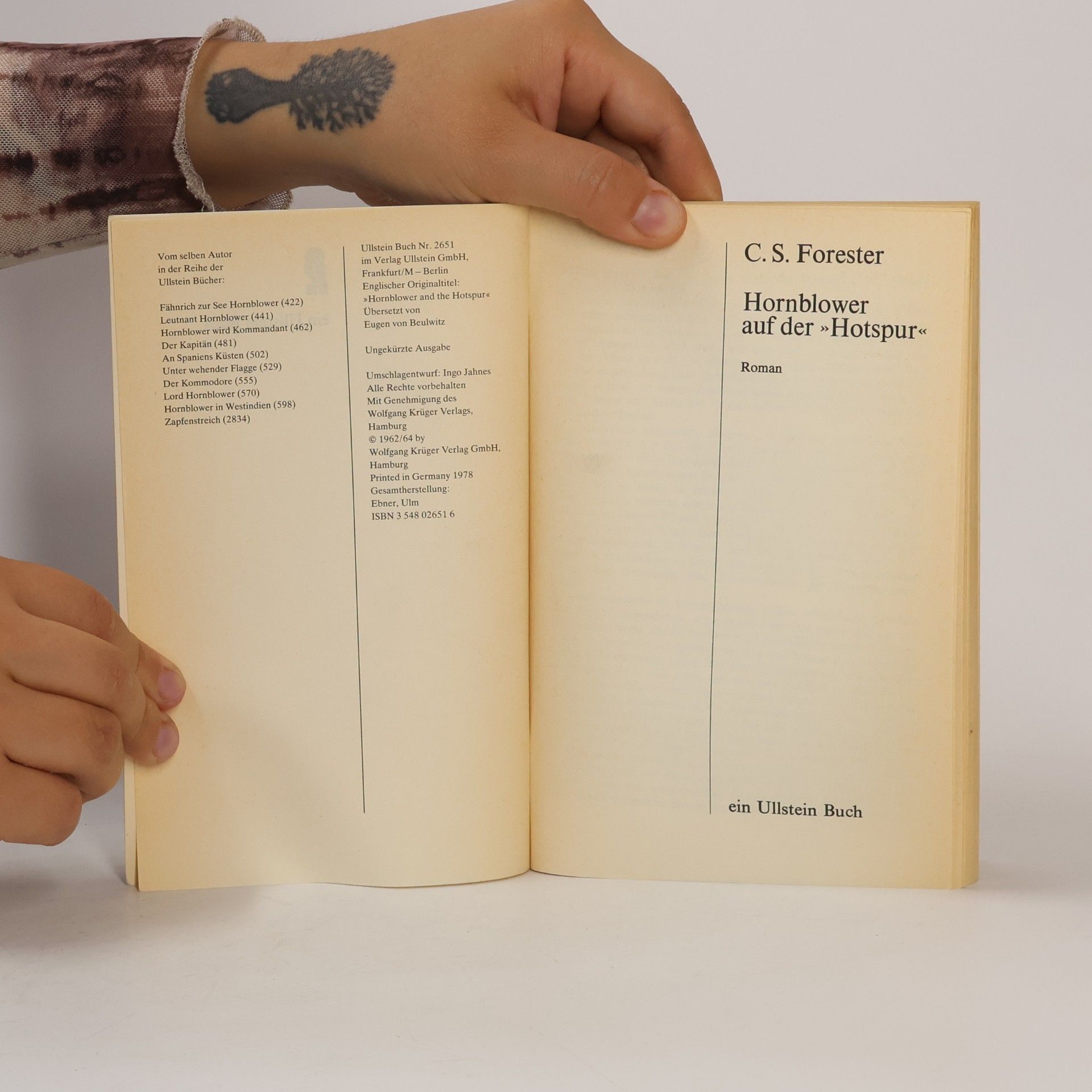 C. S. Forester Die Forsyte Saga. Hornblower auf der Hotspur
