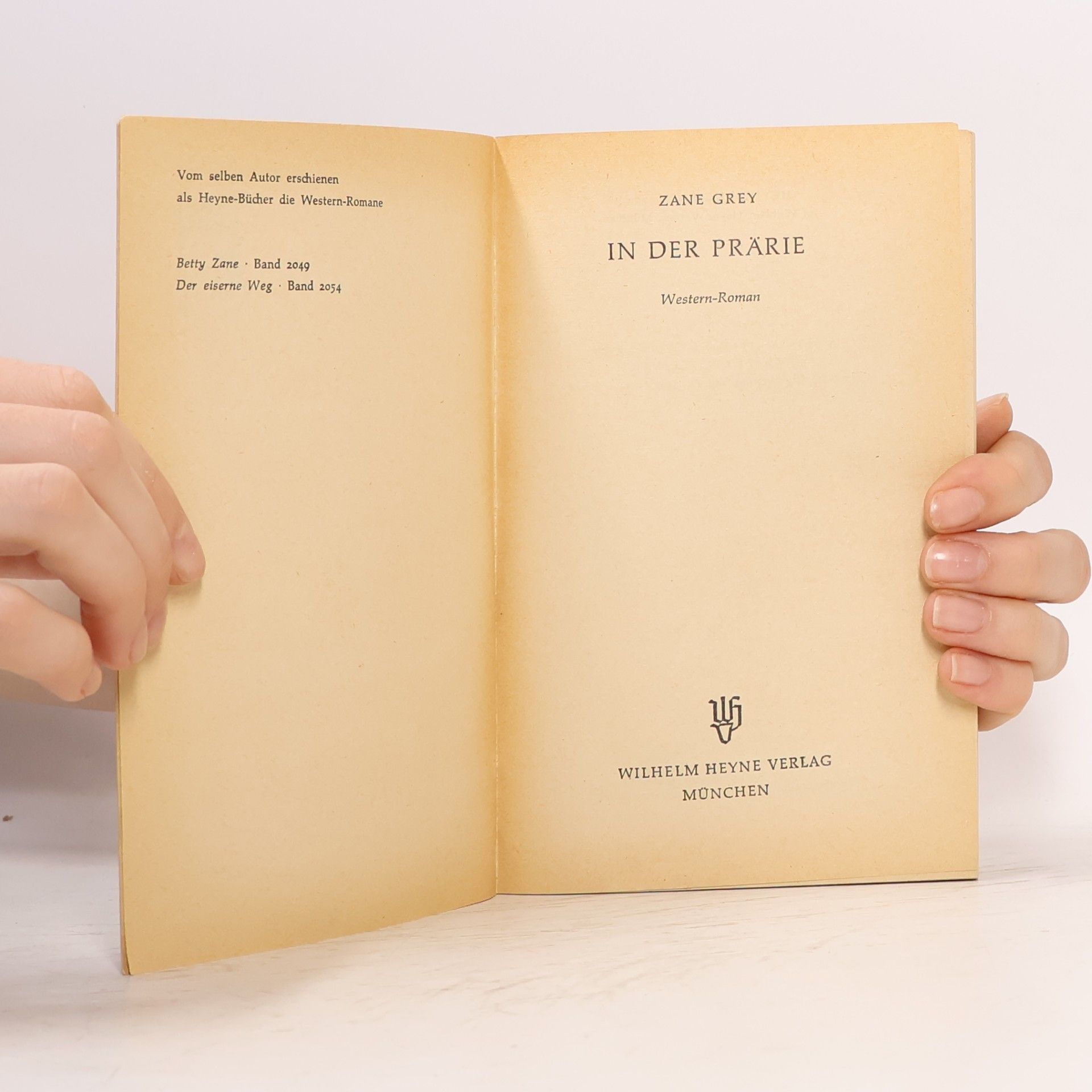 Zane Grey In der Prärie