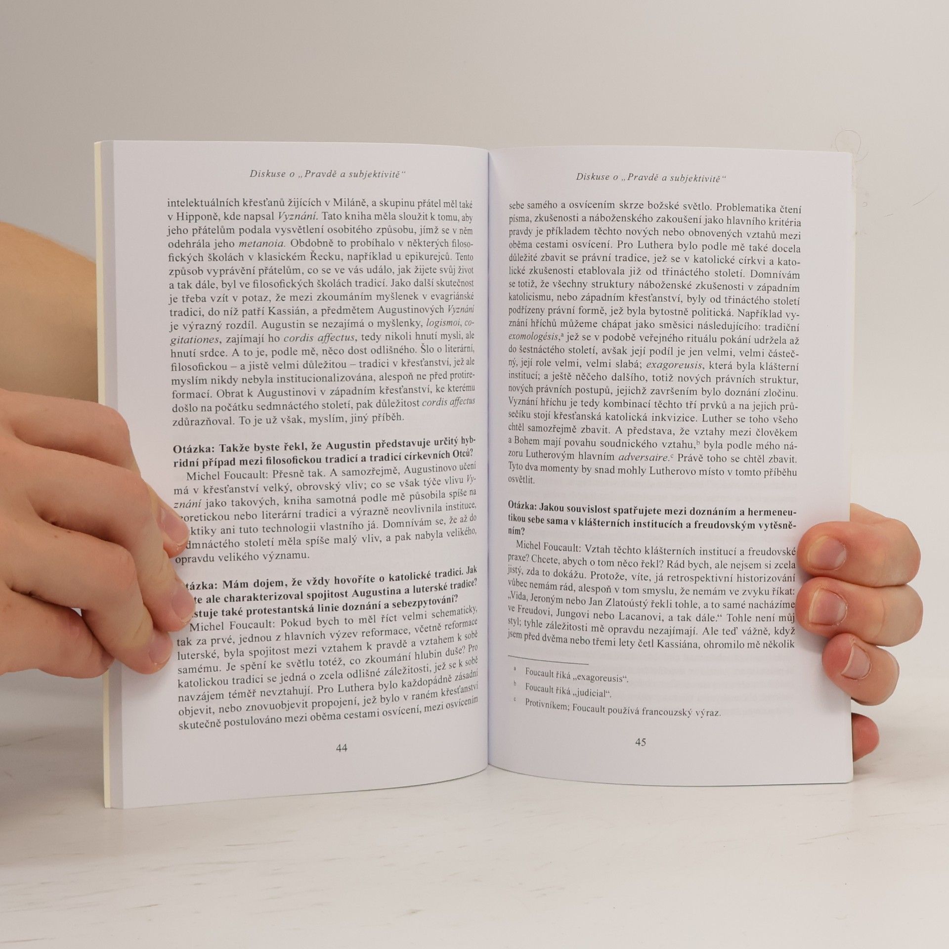 Michel Foucault K počátkům hermeneutiky vlastního já