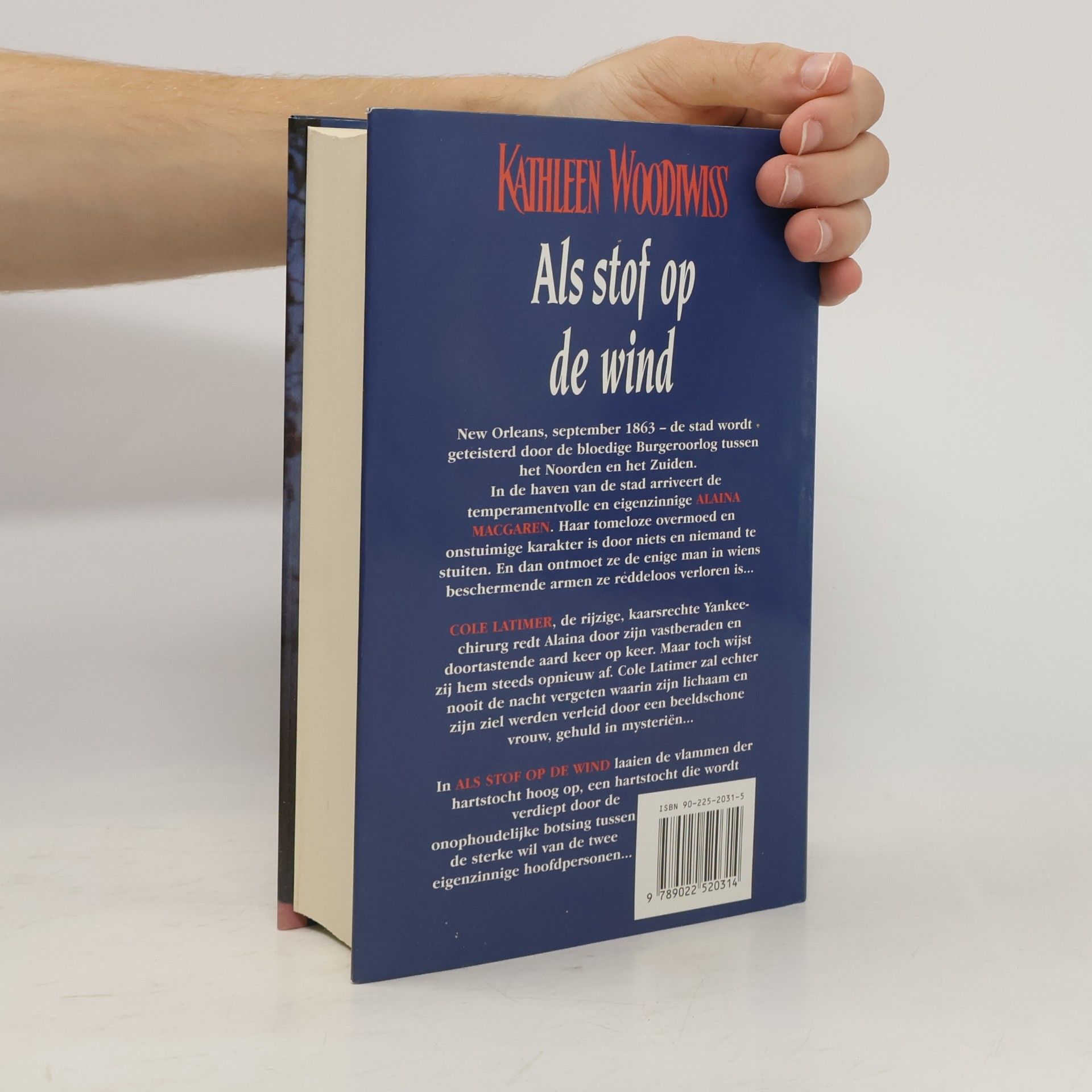 Kathleen E. Woodiwiss Als stof op de wind