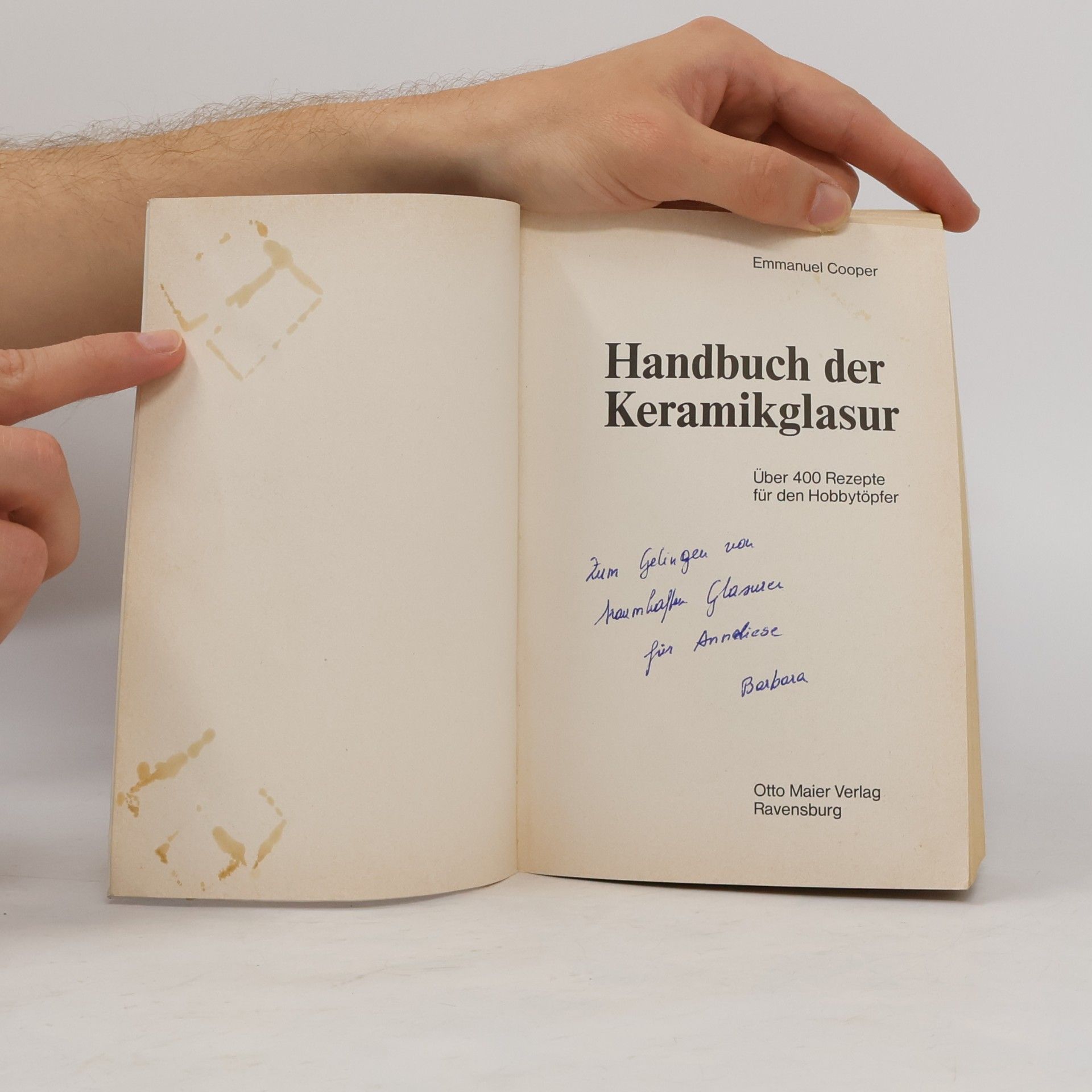 Emmanuel Cooper Handbuch der Keramikglasur