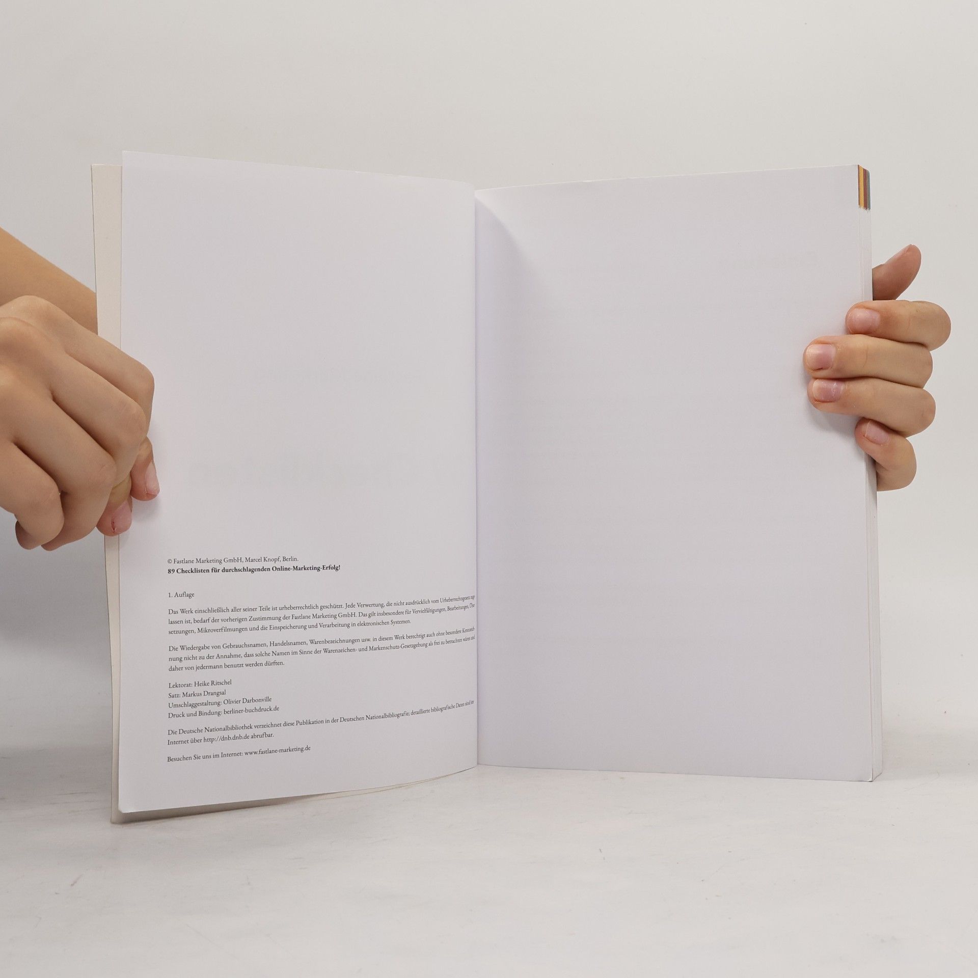 Kolektiv autorů 89. Checklisten für Durchschlagenden. Online-Marketing-Erfolg!