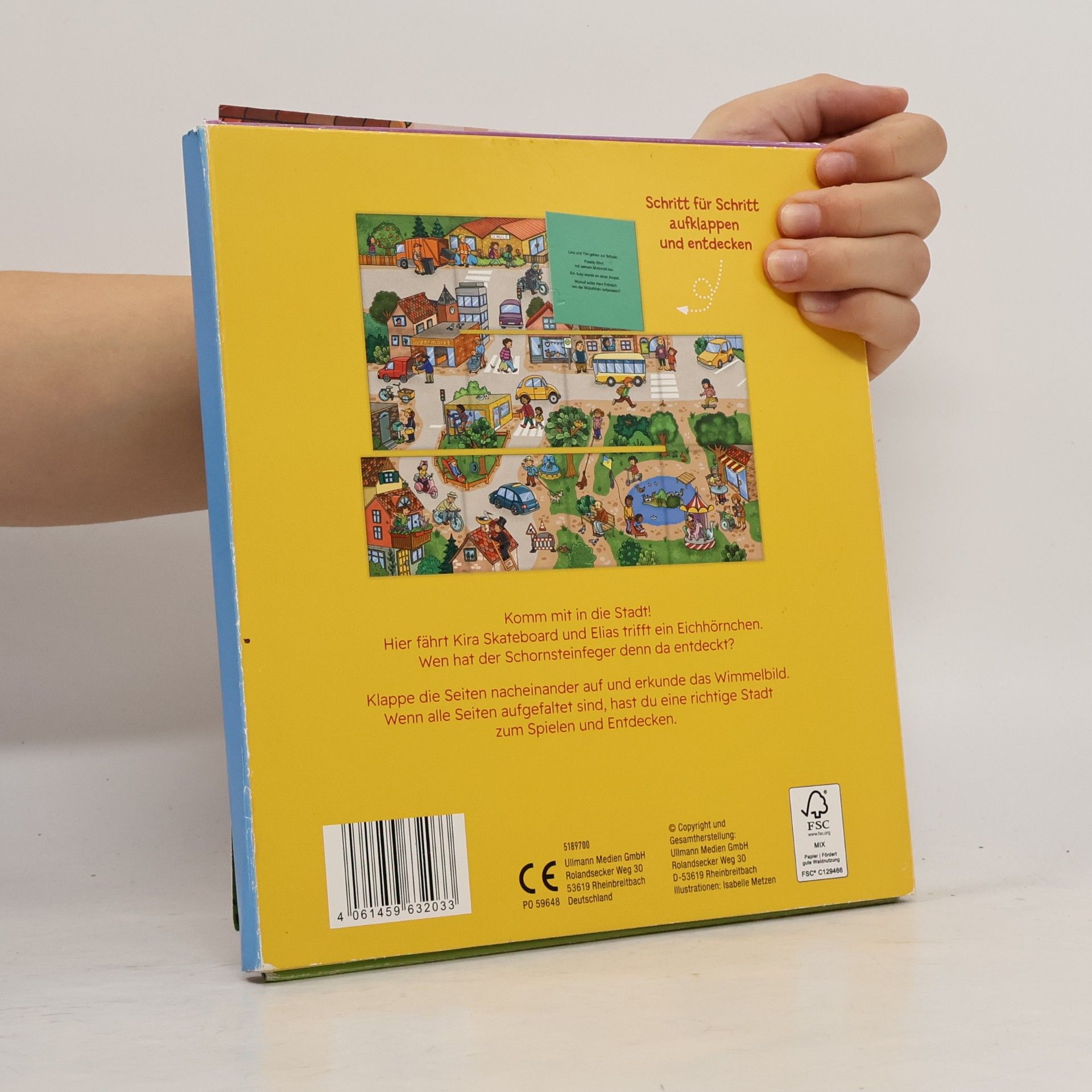 Kolektiv autorů Mein Spiel-Wimmelbuch: Unsere Stadt