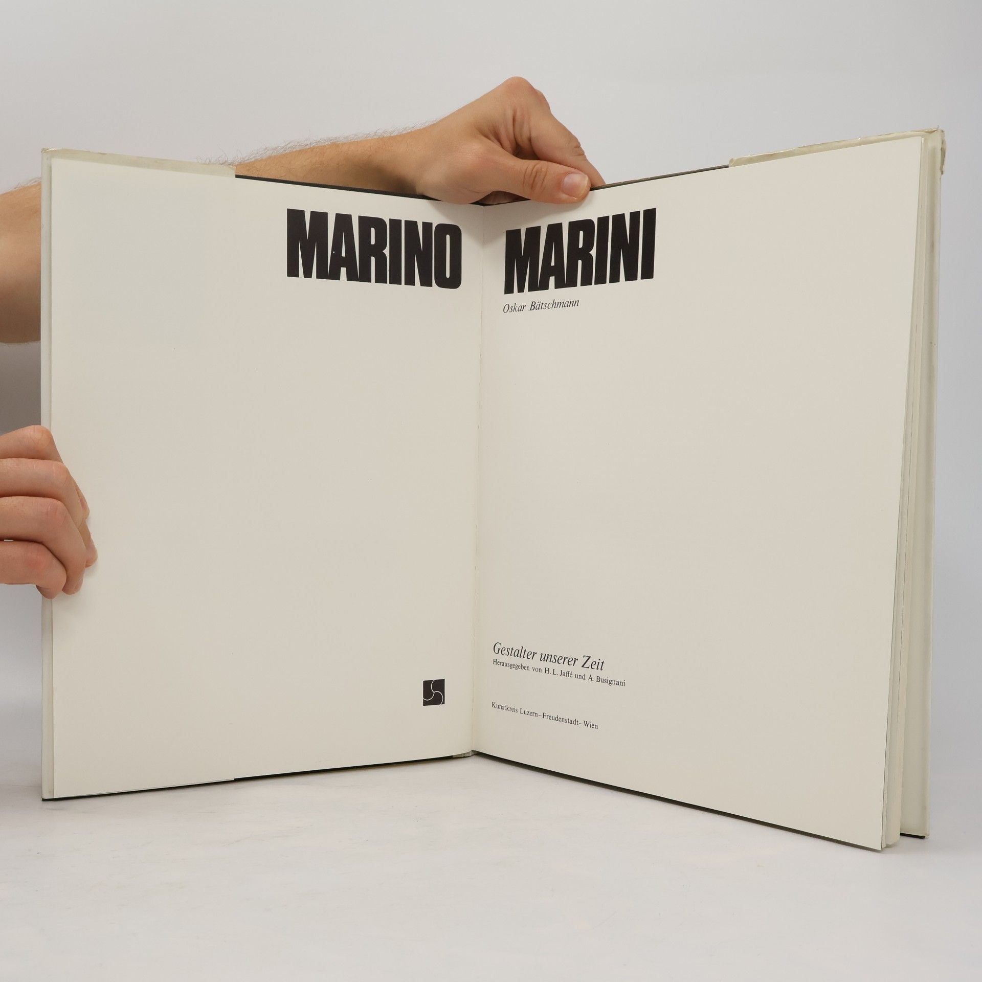 Oskar Bätschmann Marino Marini