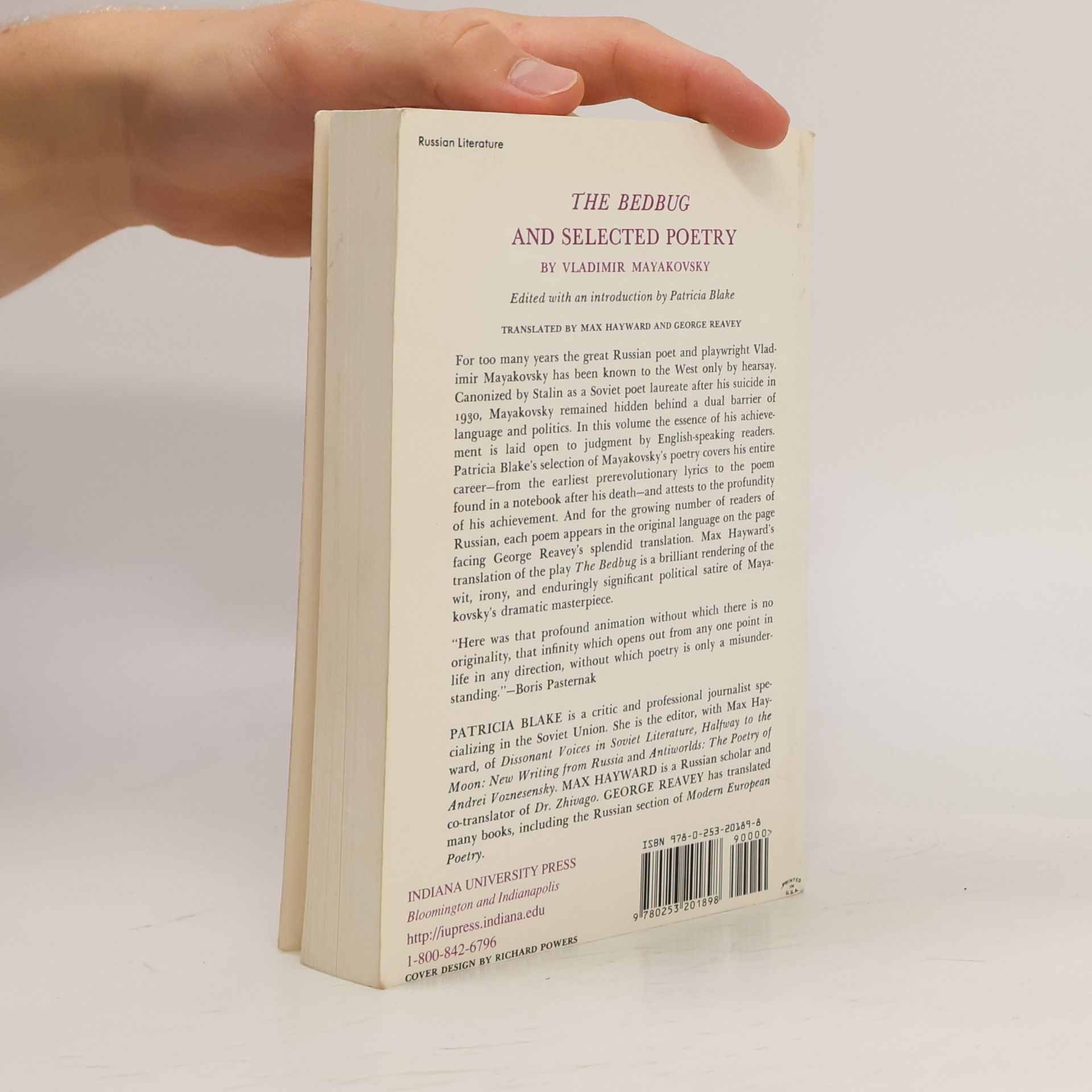 Vladimir Mayakovsky The Bedbug and Selected Poetry