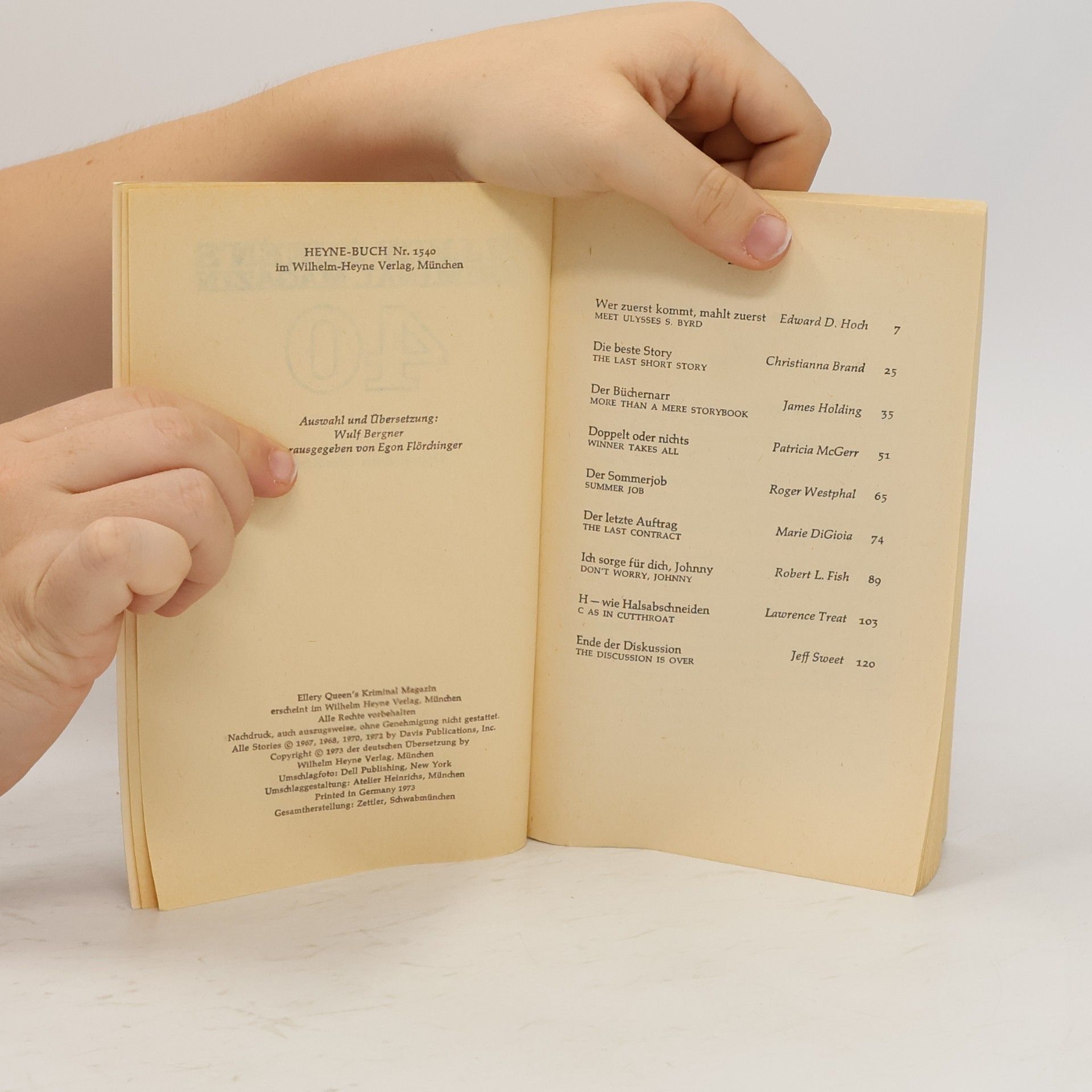 Autorenkollektiv Ellery Queen´s Kriminal Magazin 40