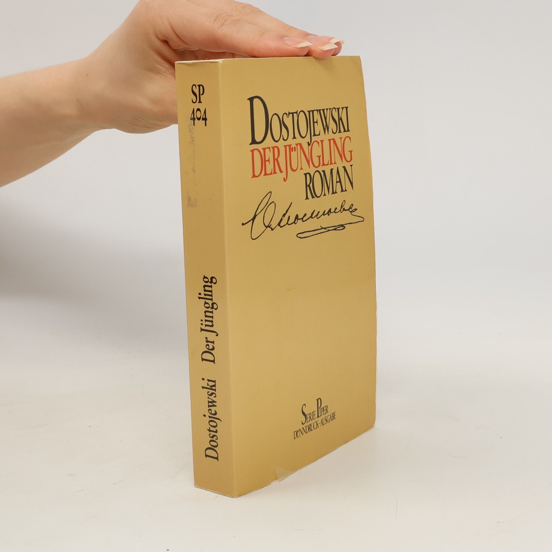 Fjodor Michajlovič Dostojevskij Der Jüngling