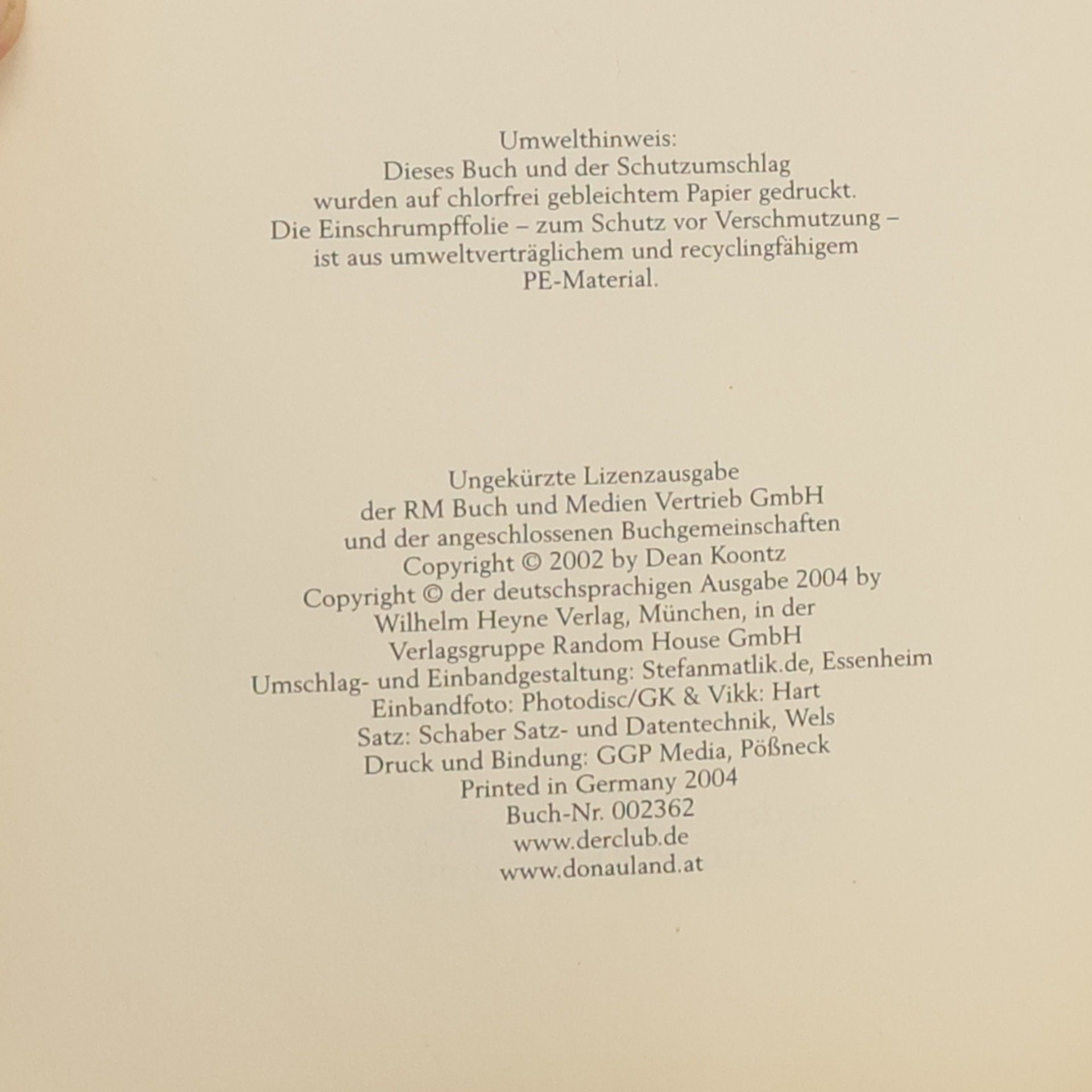 Dean Ray Koontz Kalt