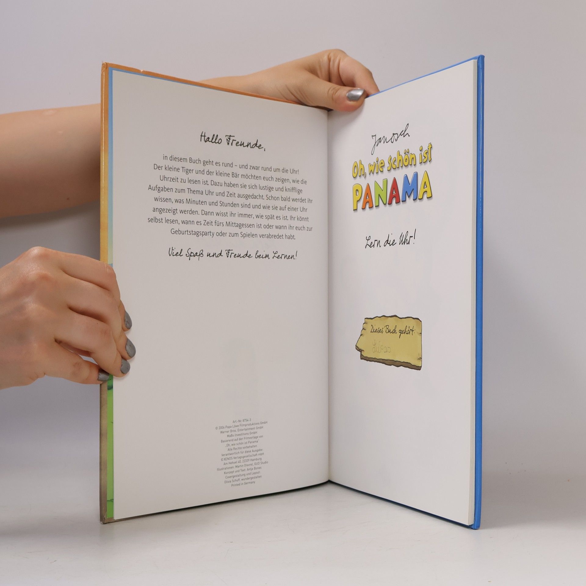 Autorenkollektiv Oh, wie schön ist Panama. Lern die Uhr!