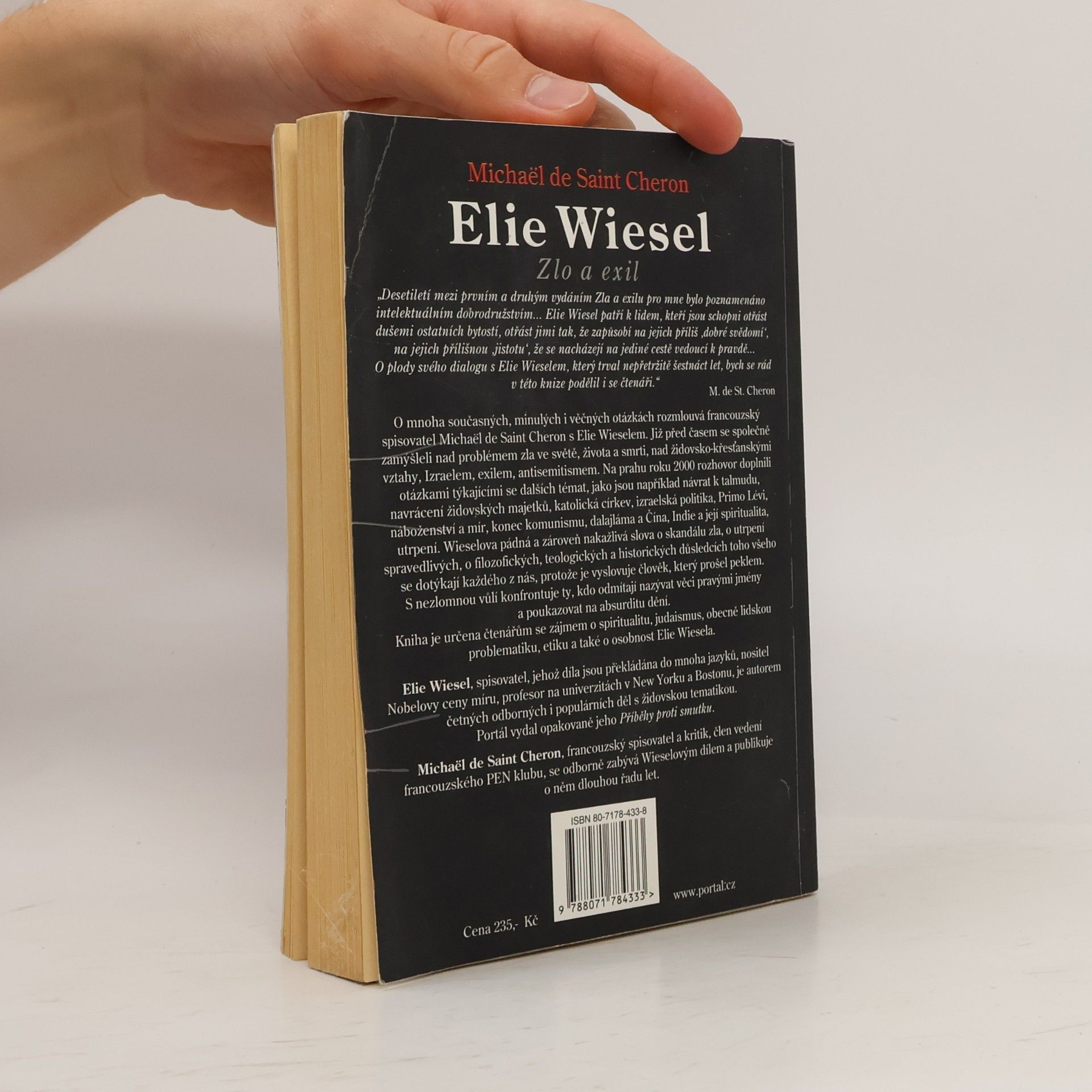 Elie Wiesel Zlo a exil
