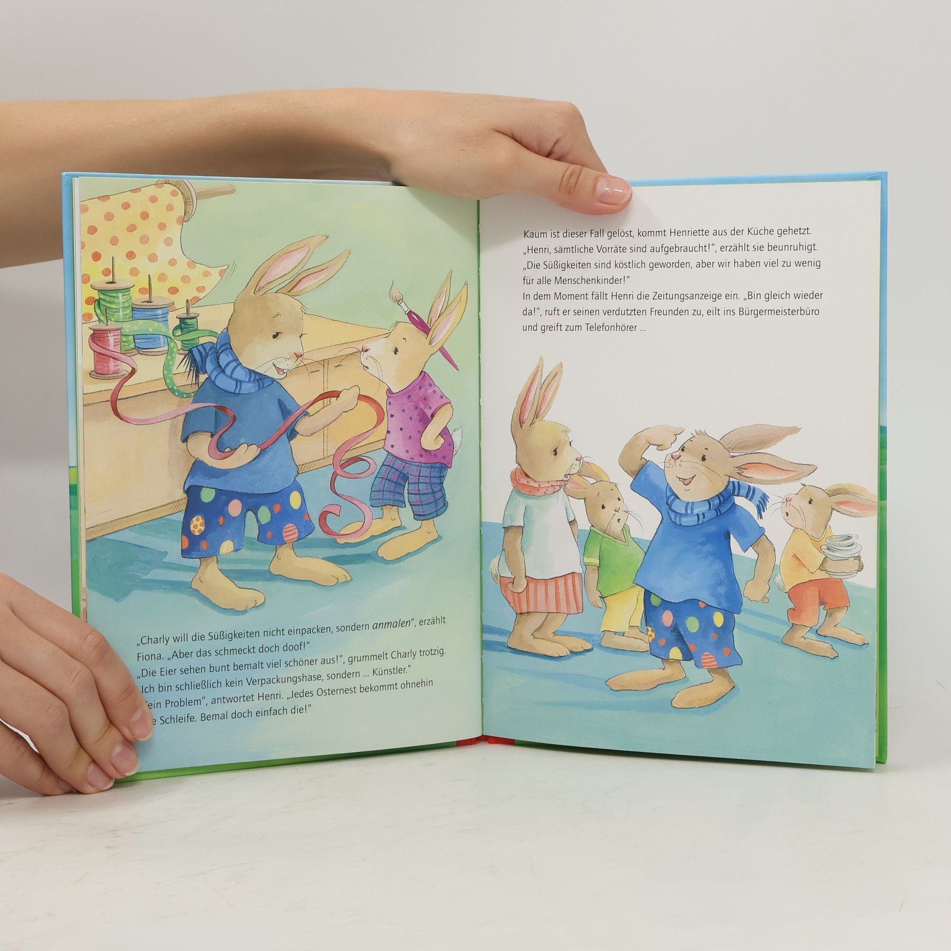 Gaby Grosser Henri Hase rettet das Osterfest