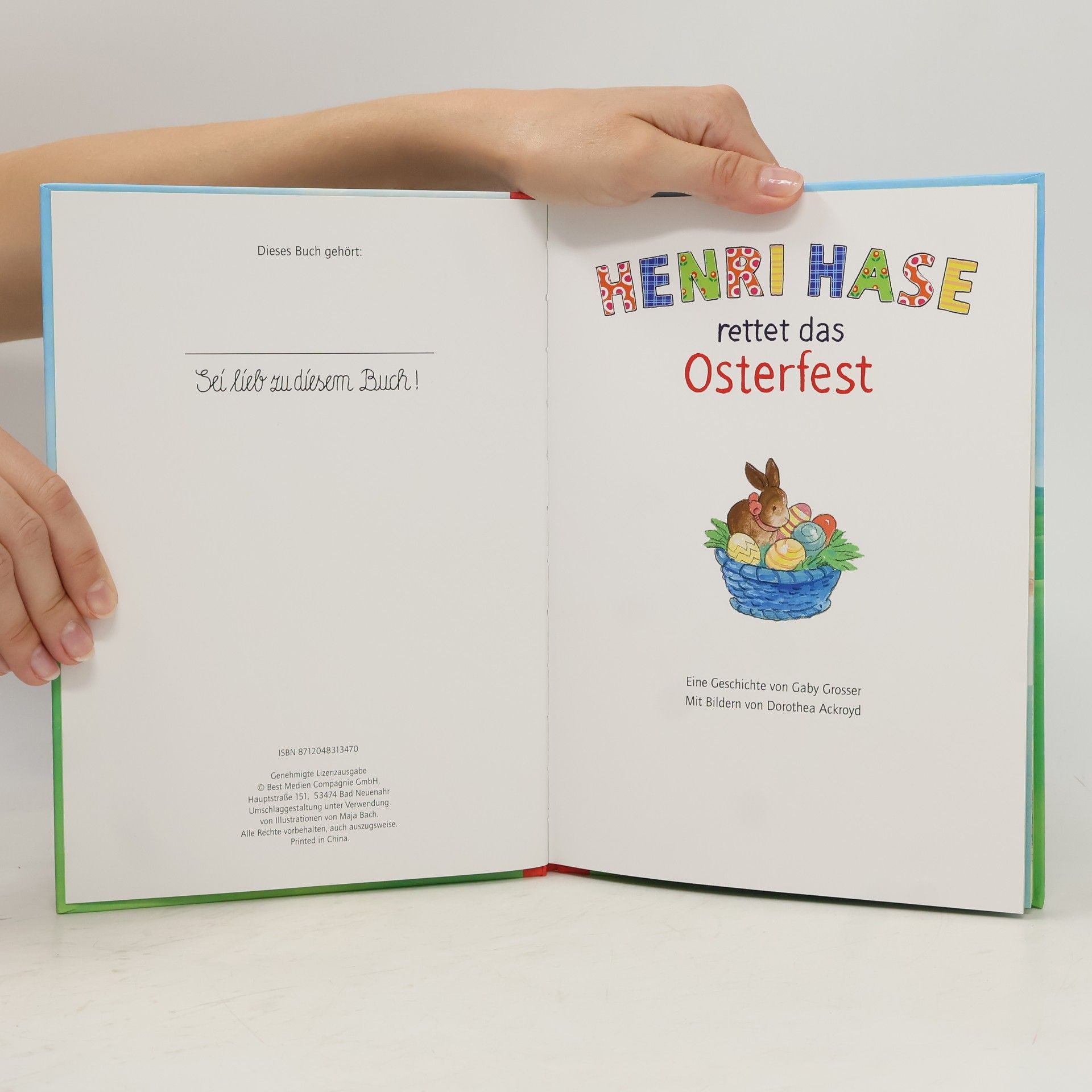 Gaby Grosser Henri Hase rettet das Osterfest