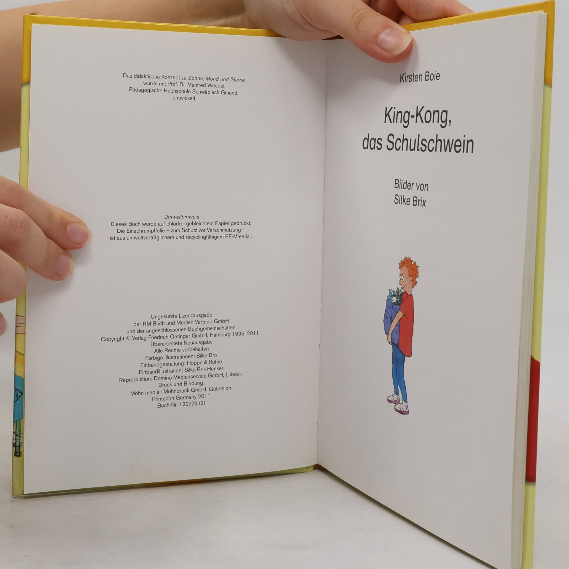 Kirsten Boie King-Kong, das Schulschwein