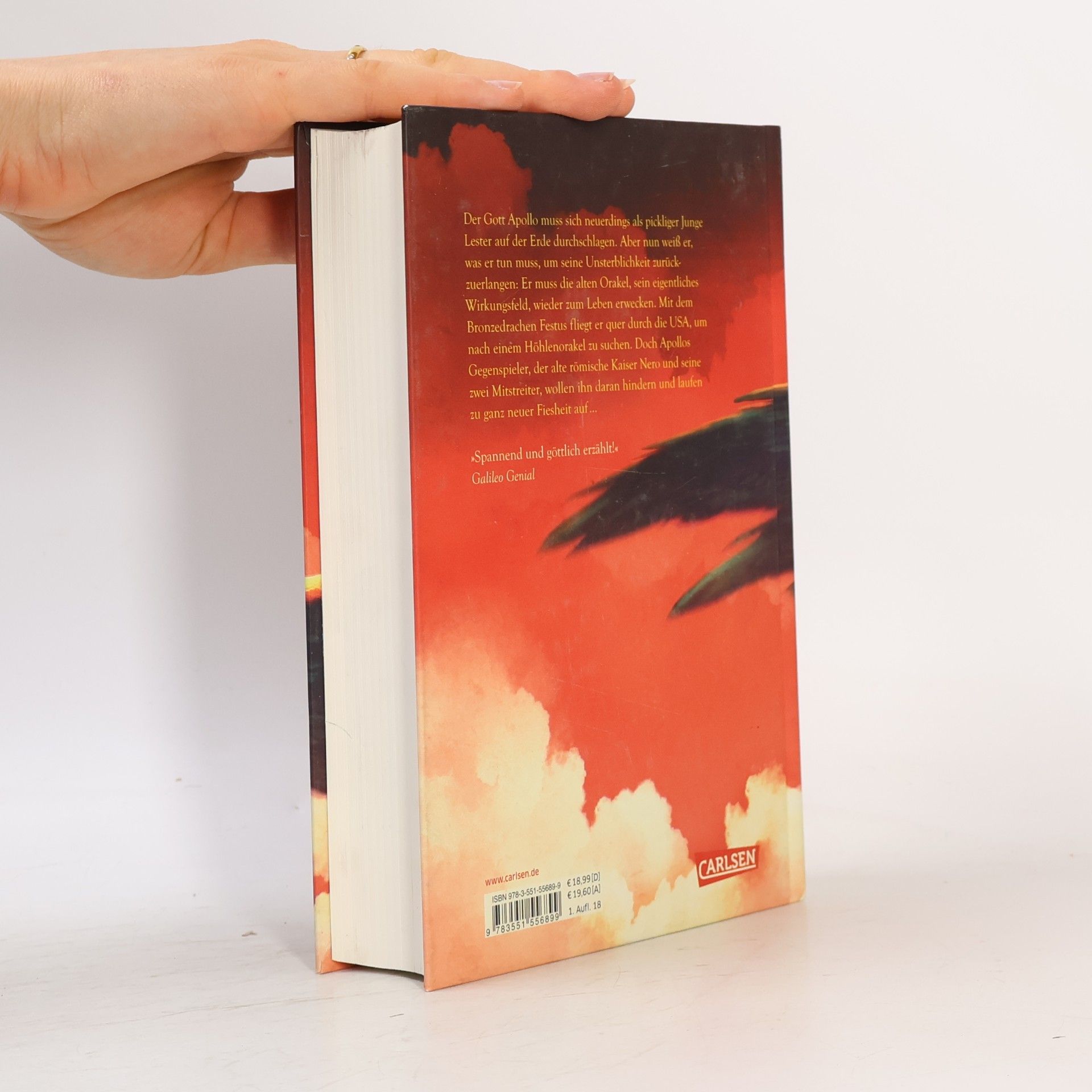 Rick Riordan Die dunkle Prophezeiung