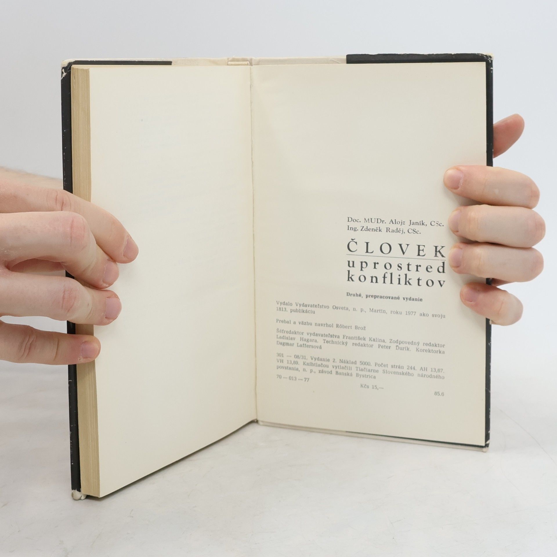 A. Janík Človek uprostred konfliktov