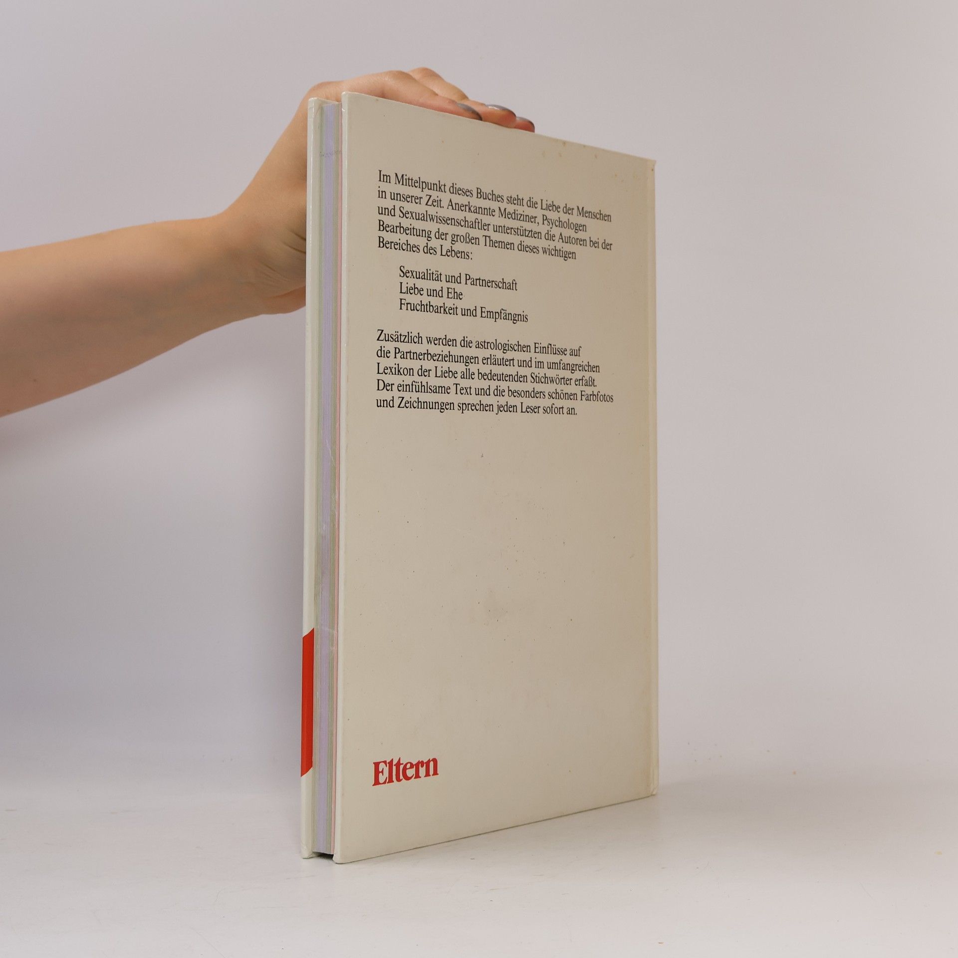 Sabine Schwabenthan Das Grosse Buch der Liebe