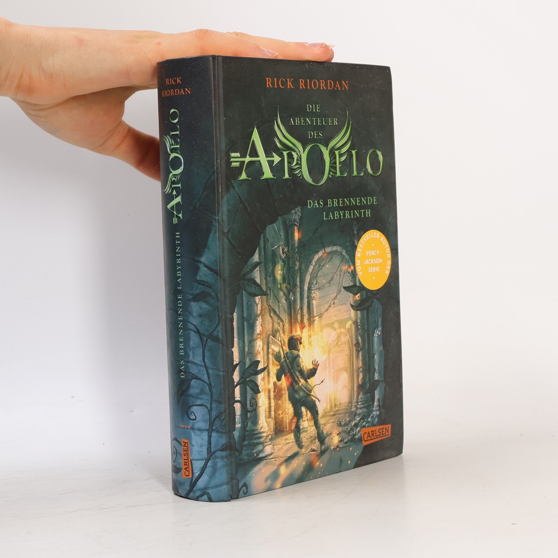 Rick Riordan Das brennende Labyrinth