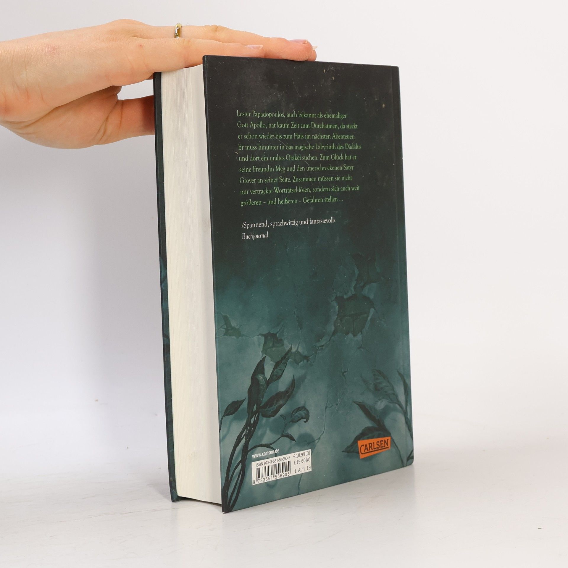 Rick Riordan Das brennende Labyrinth