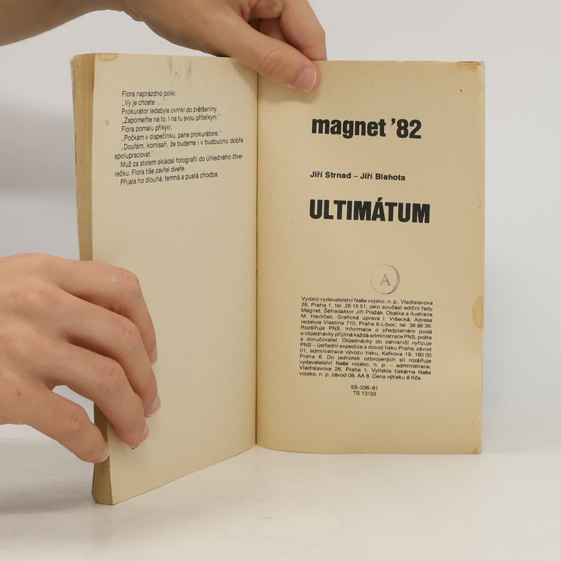 Jiří Blahota Ultimátum