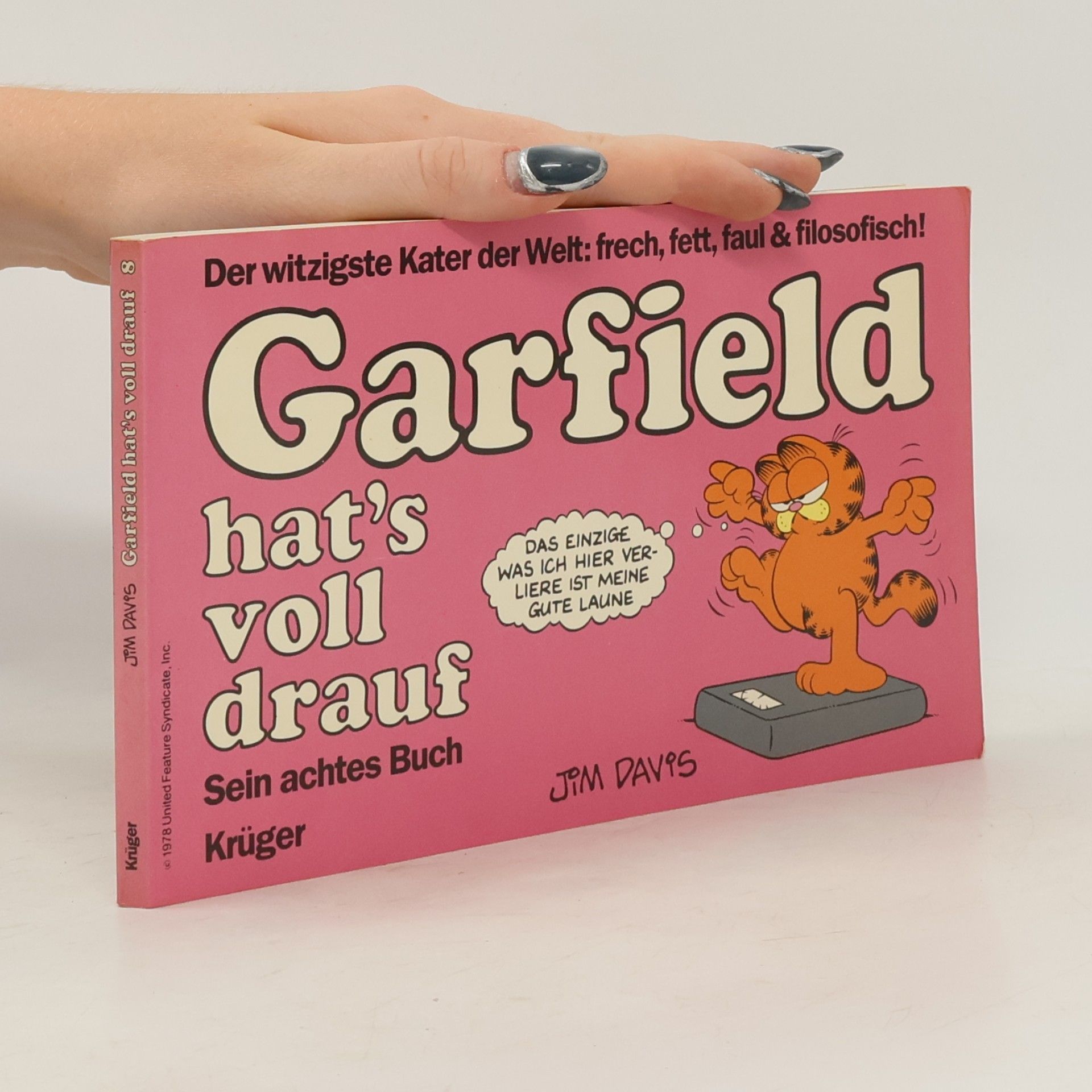 Jim Davis Garfield hat's voll drauf. Sein achtes Buch